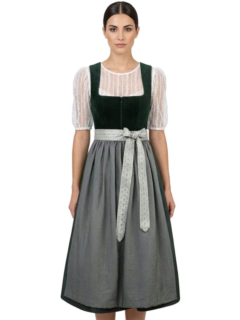 MarJo Dirndl Dirndl Berndorf 75cm Länge tanne günstig online kaufen