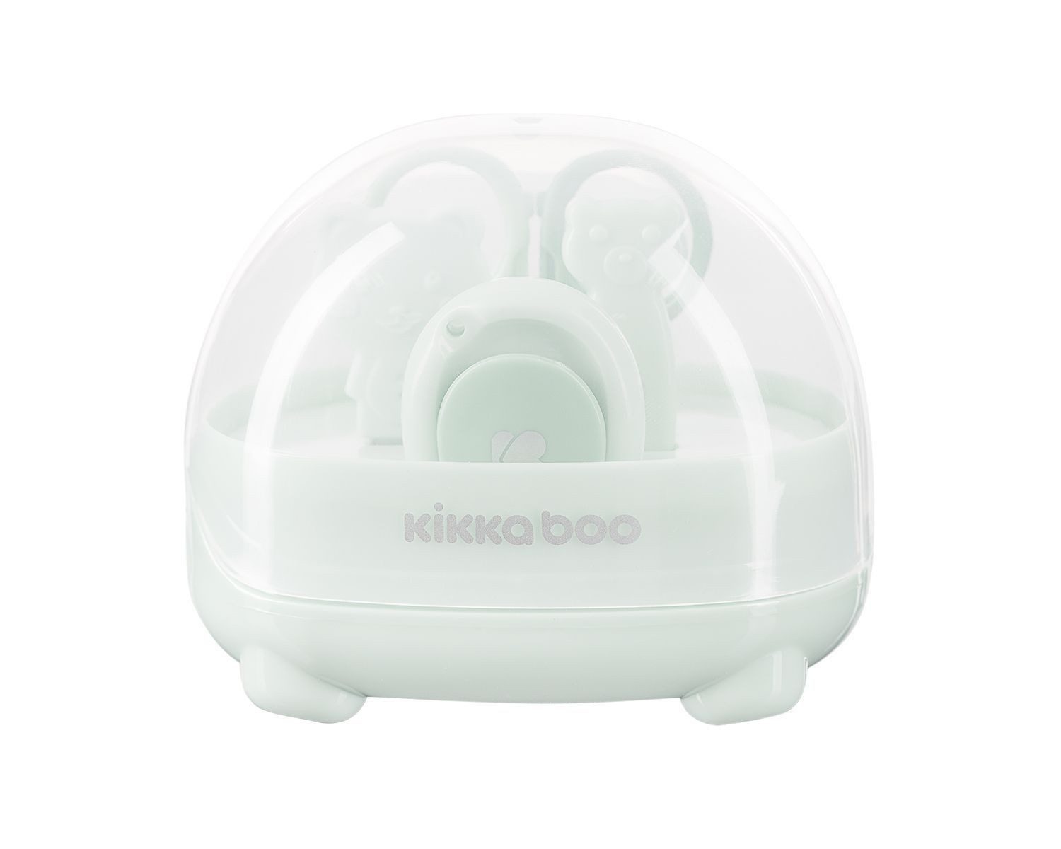 Kikkaboo Baby-Nagelschere Baby Maniküre-Set Bär, (1-tlg), Nagelschere, Nagelknipser, Nagelfeile, ab Geburt