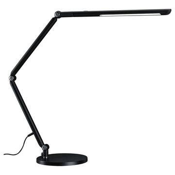 Paulmann LED Tischleuchte LED Tischleuchte Flexbar in Schwarz 10,6W 700lm, keine Angabe, Leuchtmittel enthalten: Ja, fest verbaut, LED, warmweiss, Tischleuchte, Nachttischlampe, Tischlampe