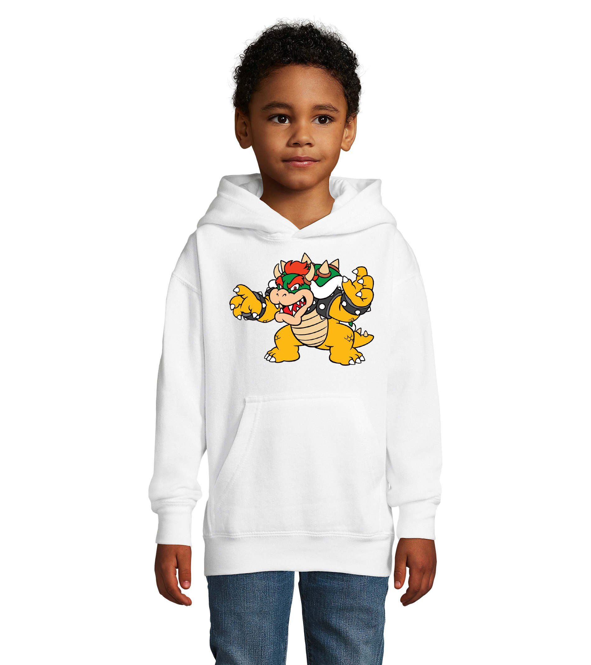 Hoodie Kinder Bowser Mario Yoshi Luigi Game Gamer Gaming Konsole Retro