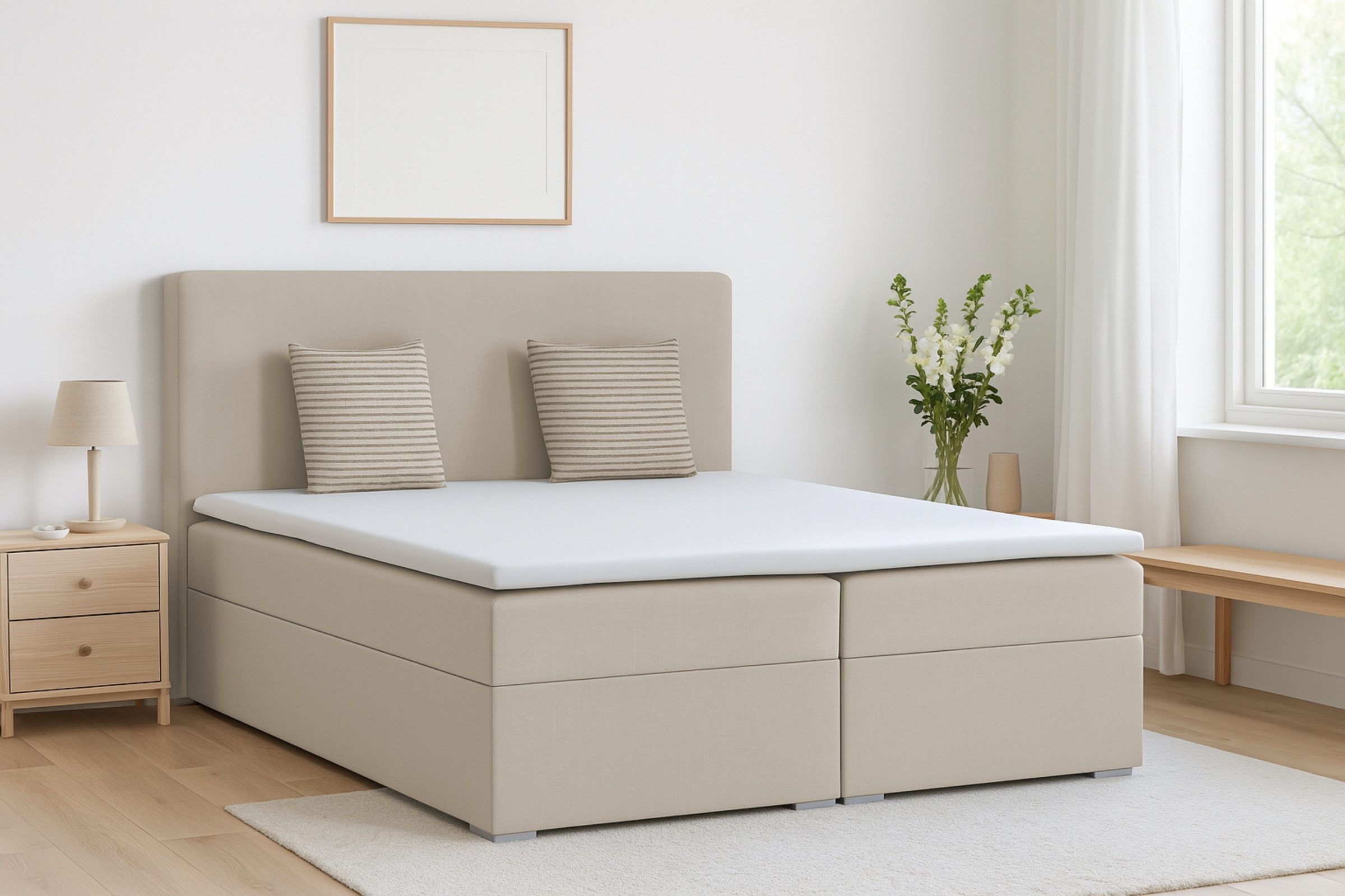 Deine Möbel 24 Boxspringbett BASIC Boxbet günstig online kaufen