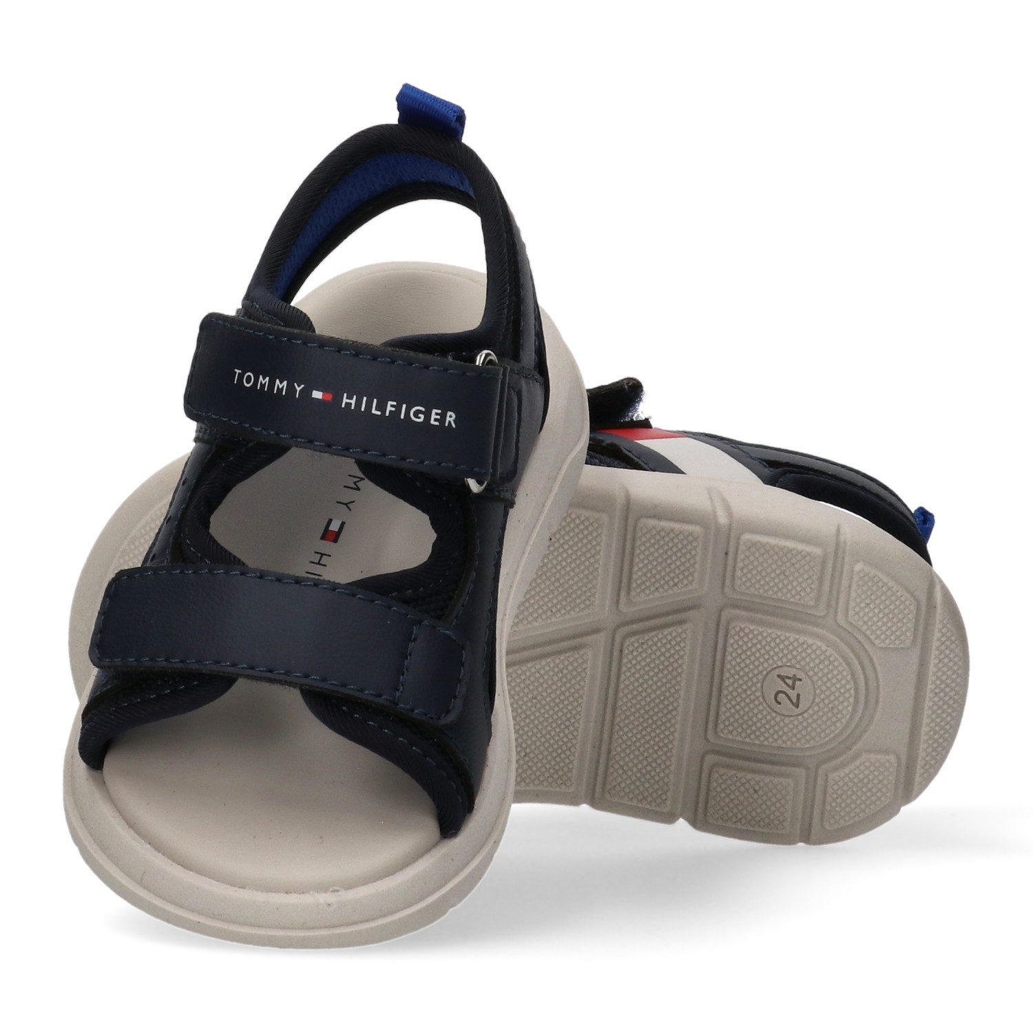 Tommy Hilfiger Sandale Trekkingsandale, Sommreschuh mit Klettverschluss