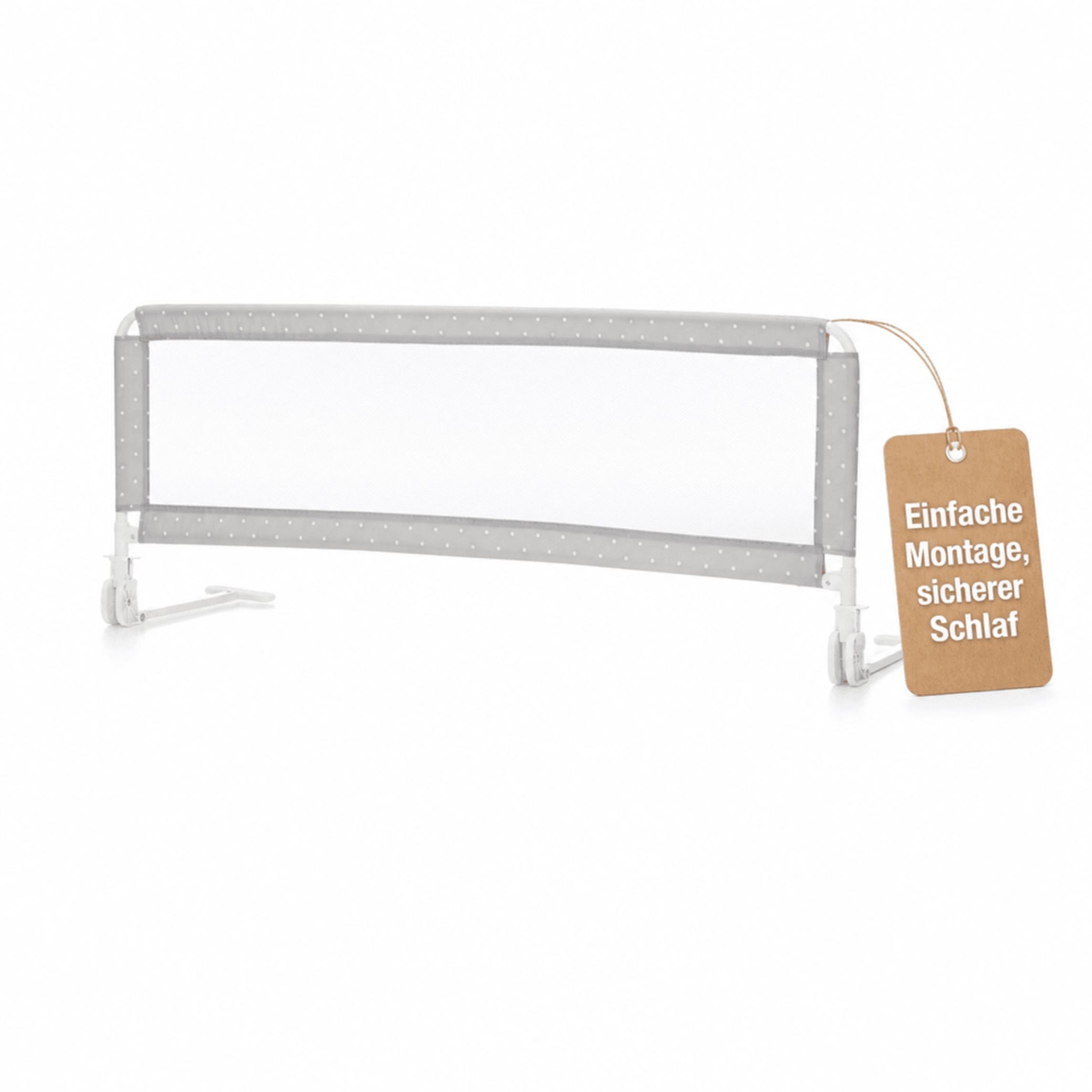 Fillikid Treppenschutzgitter Bettgitter Exklusiv 135 x 50 cm für Standard- und Boxspringbetten