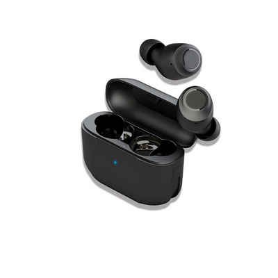 SonidoLab Vibe Slim In-Ear-Kopfhörer (32 Stunden Bluetooth 5-Wiedergabezeit, 15% kleinere Passform, individueller EQ3-Sound, Touch-Bedienung, Vibe Slim Wireless Earbuds kabellose In-Ear Kopfhörer)