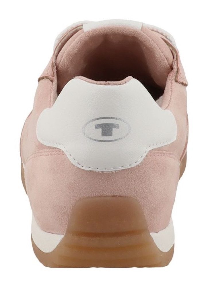 TOM TAILOR Cathrine Sneaker Freizeitschuh, Halbschuh, Schnürschuh mit Kontrastbesatz