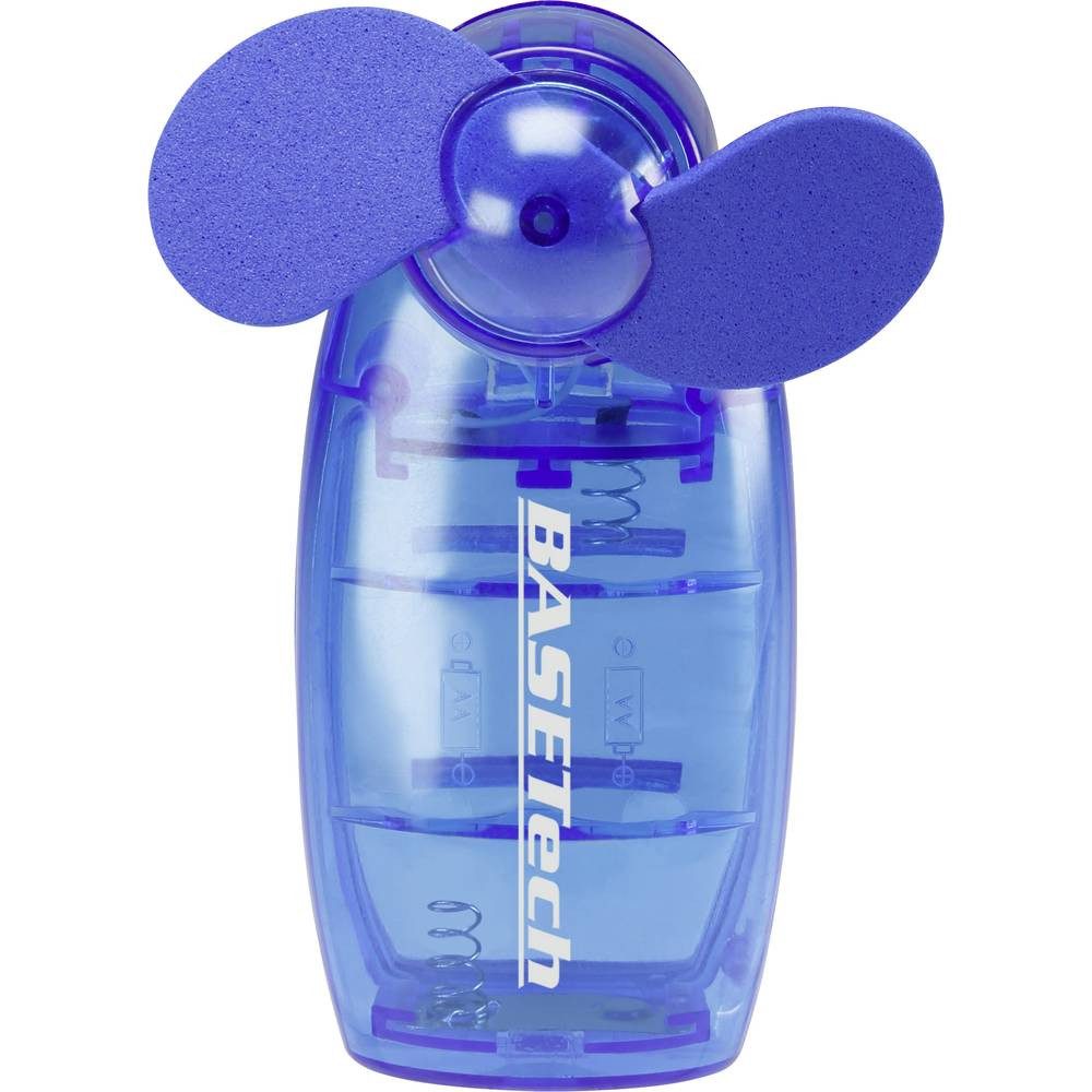 Basetech Bodenventilator Handventilator, batteriebetrieben TM-2108A, Stoffflügel