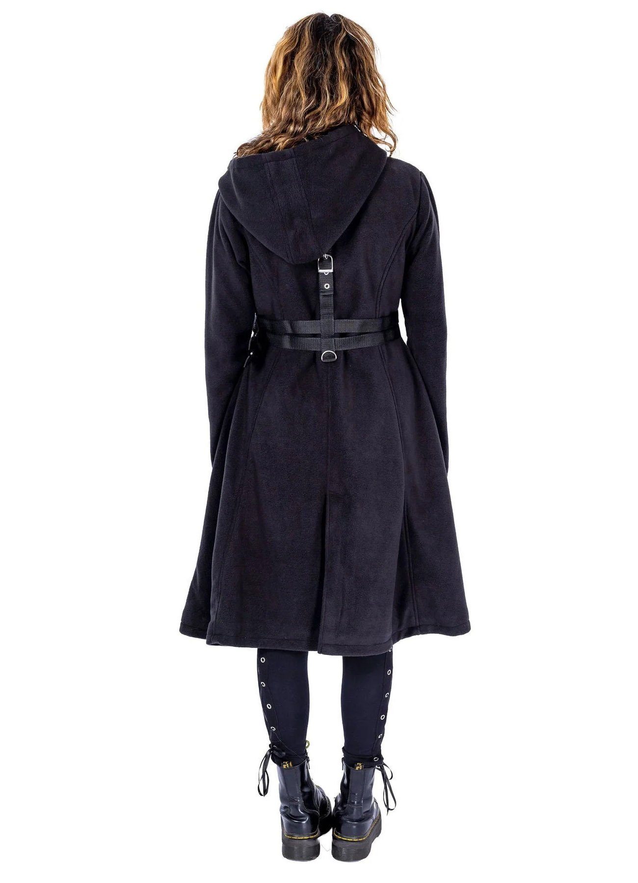Heartless Wintermantel Lucretia Gothic Cyber Punk Riemen