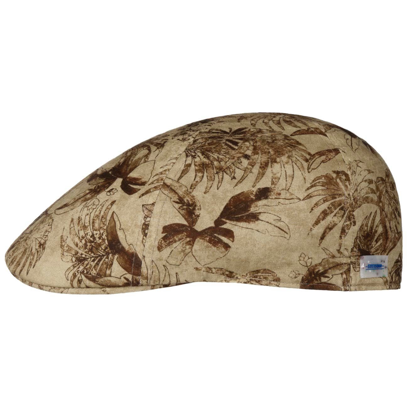 beige Schirmmütze Cap (1-St) Made in Flat the mit Schirm, EU Stetson