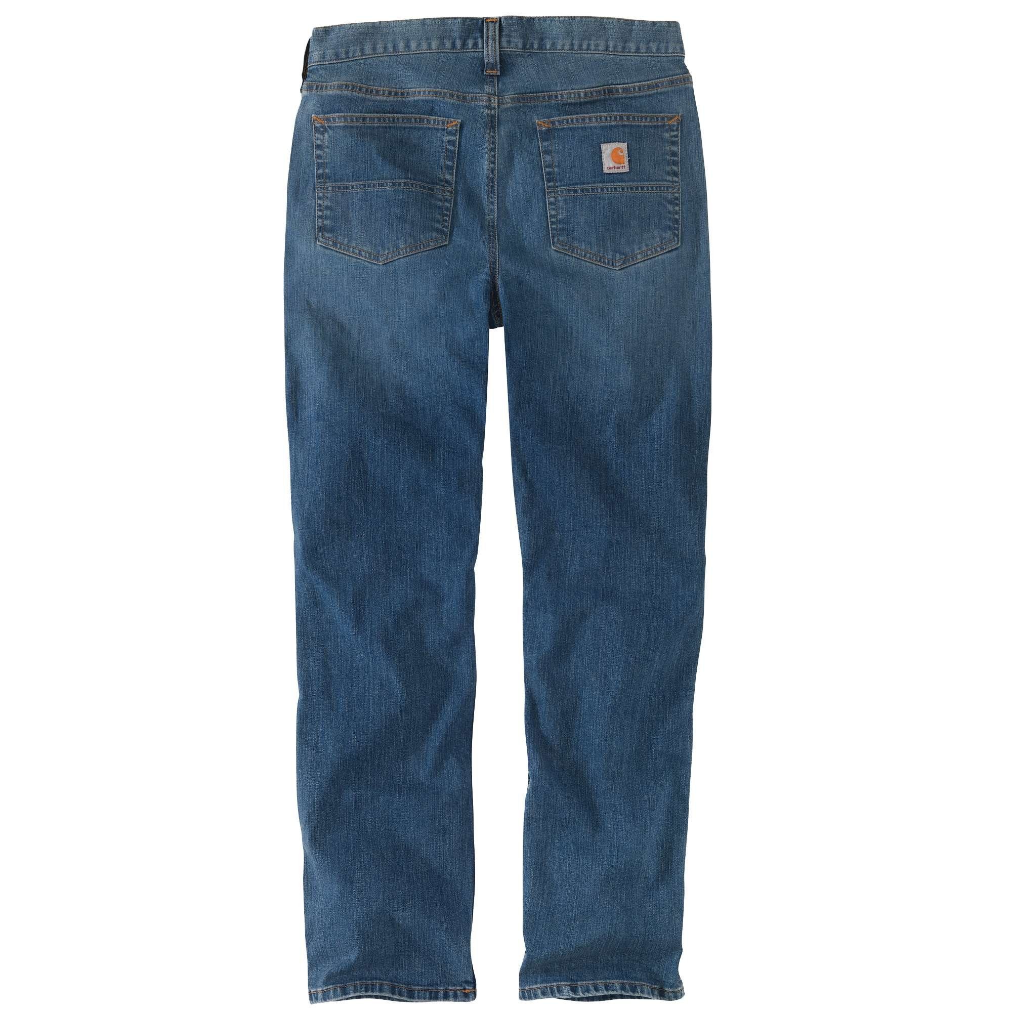 FLEX Carhartt JEAN FIT (1-tlg) RELAXED Tapered-fit-Jeans TAPERED RUGGED arcadia