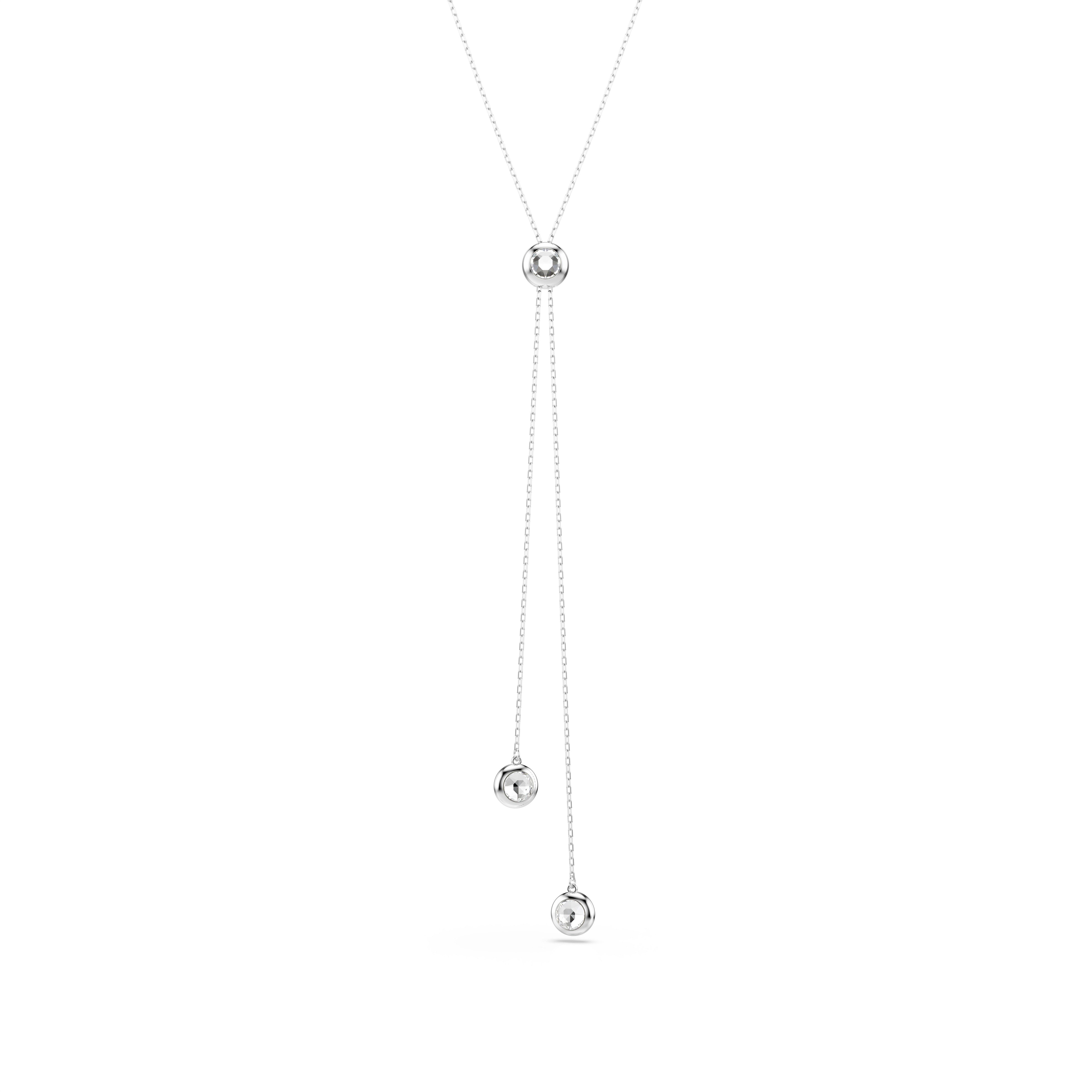 Swarovski Y-Kette Schmuck Geschenk Una Halskette, mit Swarovski® Kristall