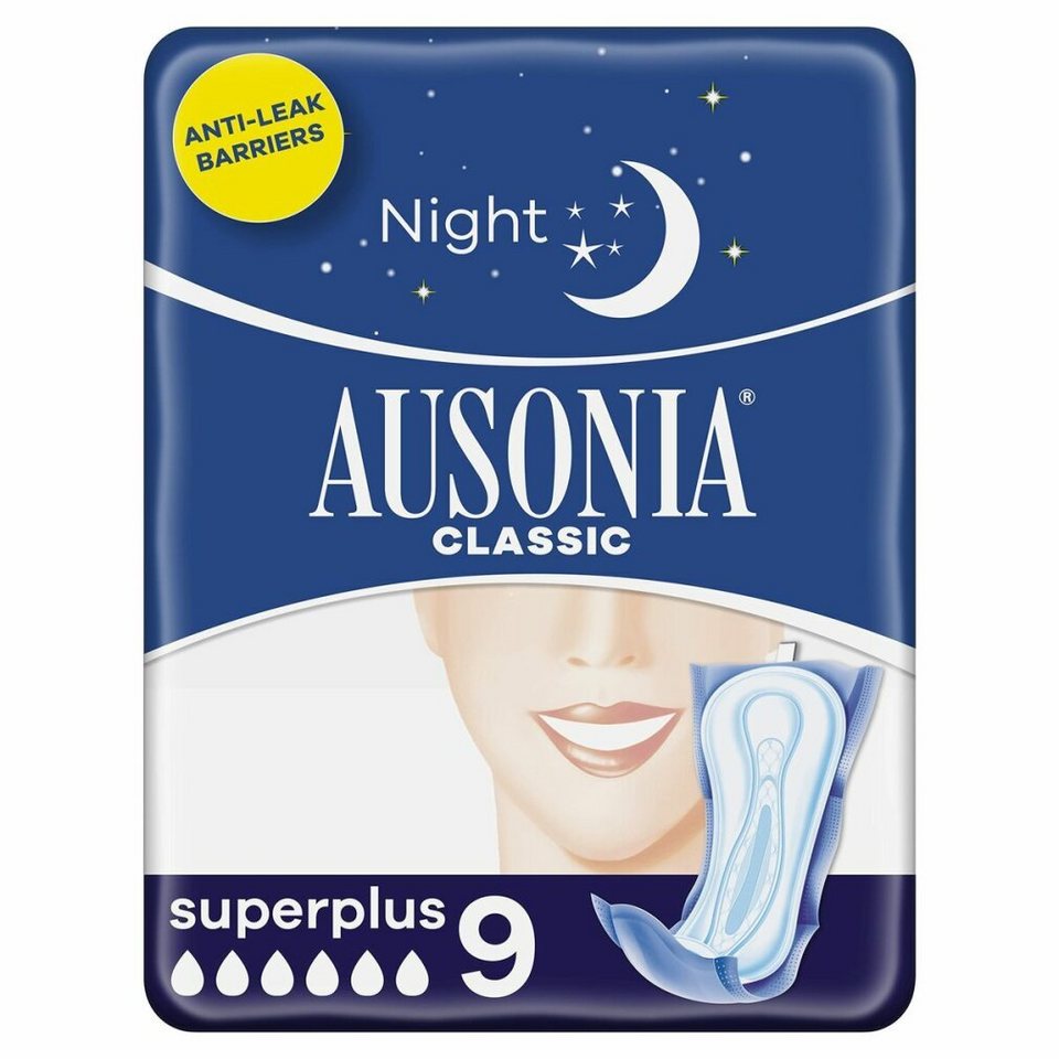 Ausonia Pickel-Tupfer C Azul Noche Superplus 9 Uds