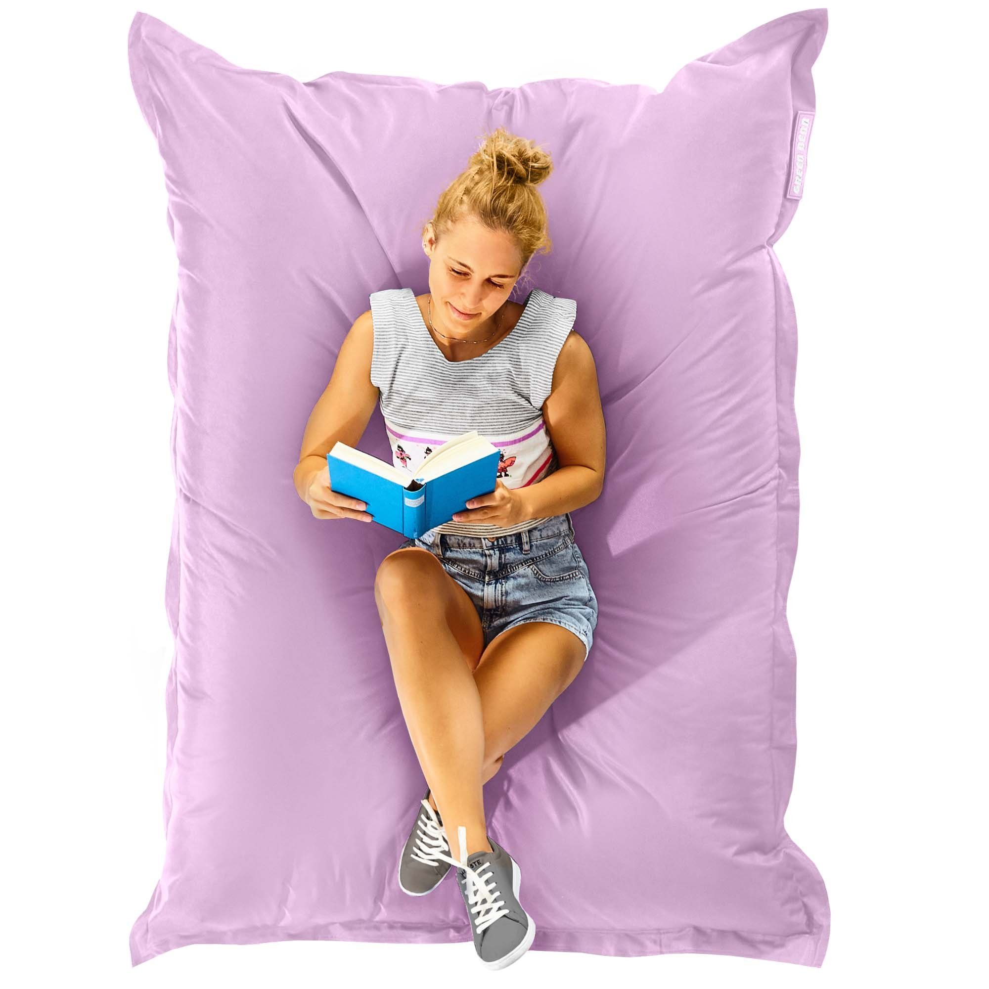 Green Bean Sitzsack Square (XXL Riesensitzsack 140x180cm 380 Liter Kinder & günstig online kaufen