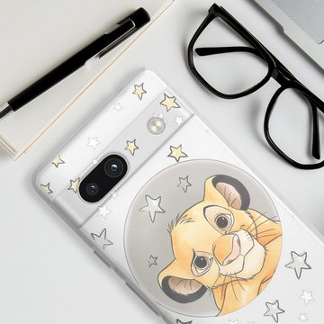 DeinDesign Handyhülle Simba Disney König der Löwen Simba ohne Hintergrund, Google Pixel 7a Silikon Hülle Bumper Case Handy Schutzhülle