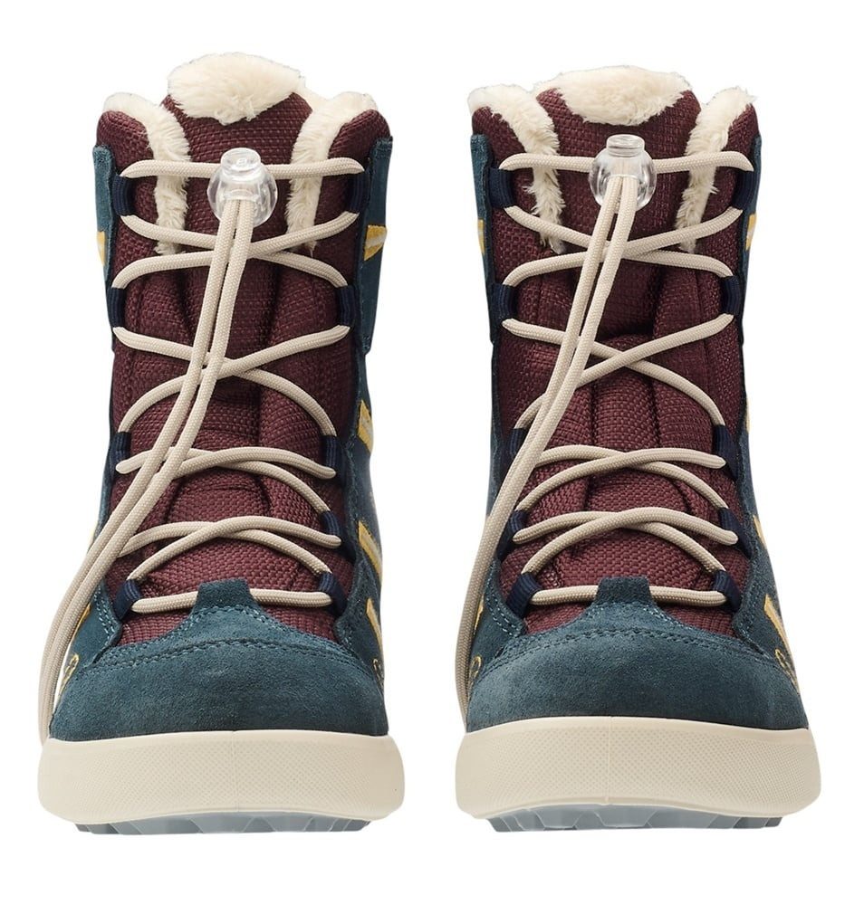 Lowa Lucy 2 High GTX (Veloursleder/Textil, wasserdicht) navyblau/rot Winterstiefel