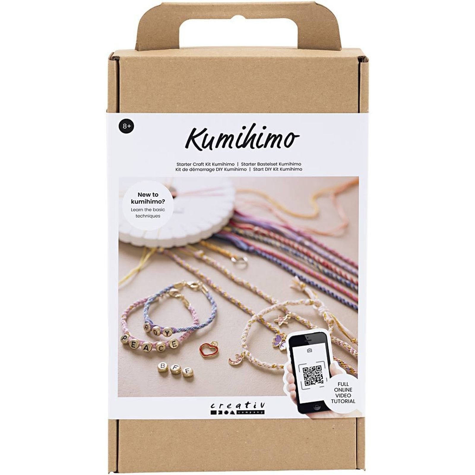 creativ company Kreativset Kumihimo, (Bastelset), DIY