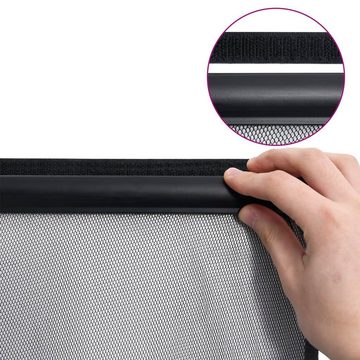 vidaXL Insektenschutz-Vorhang Insektenschutz für Türen Schwarz 100x220 cm Polyester