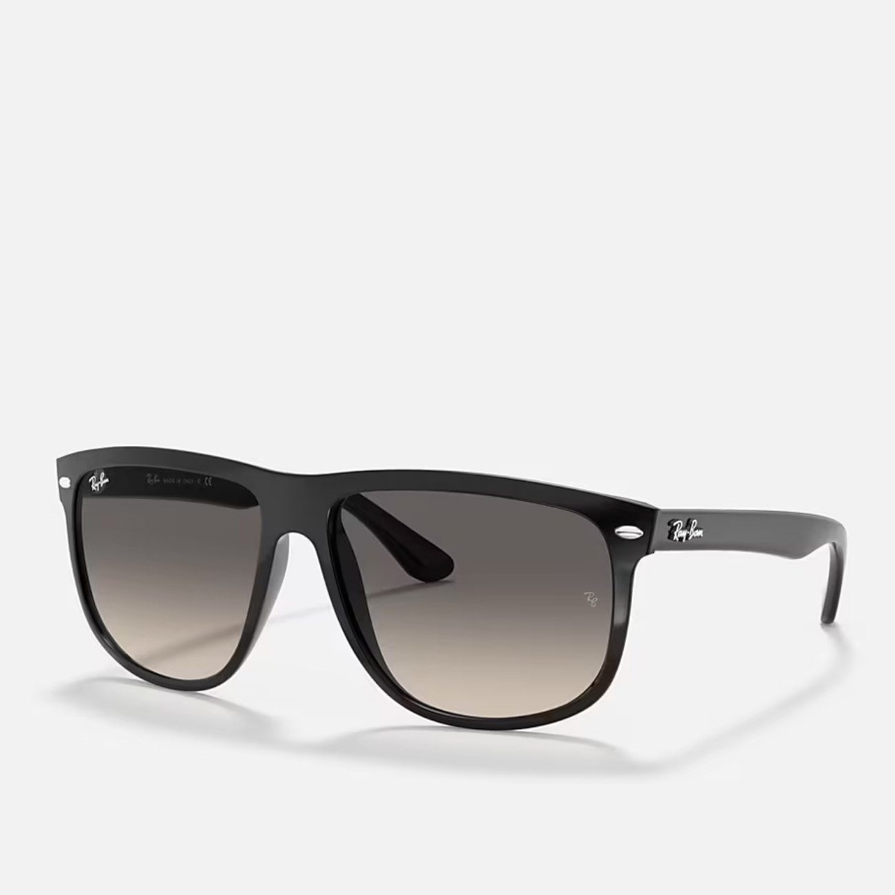 Sonnenbrille Ray-Ban Boyfriend RB4147 601/32 60 Black Grey Gradient Dark Grey