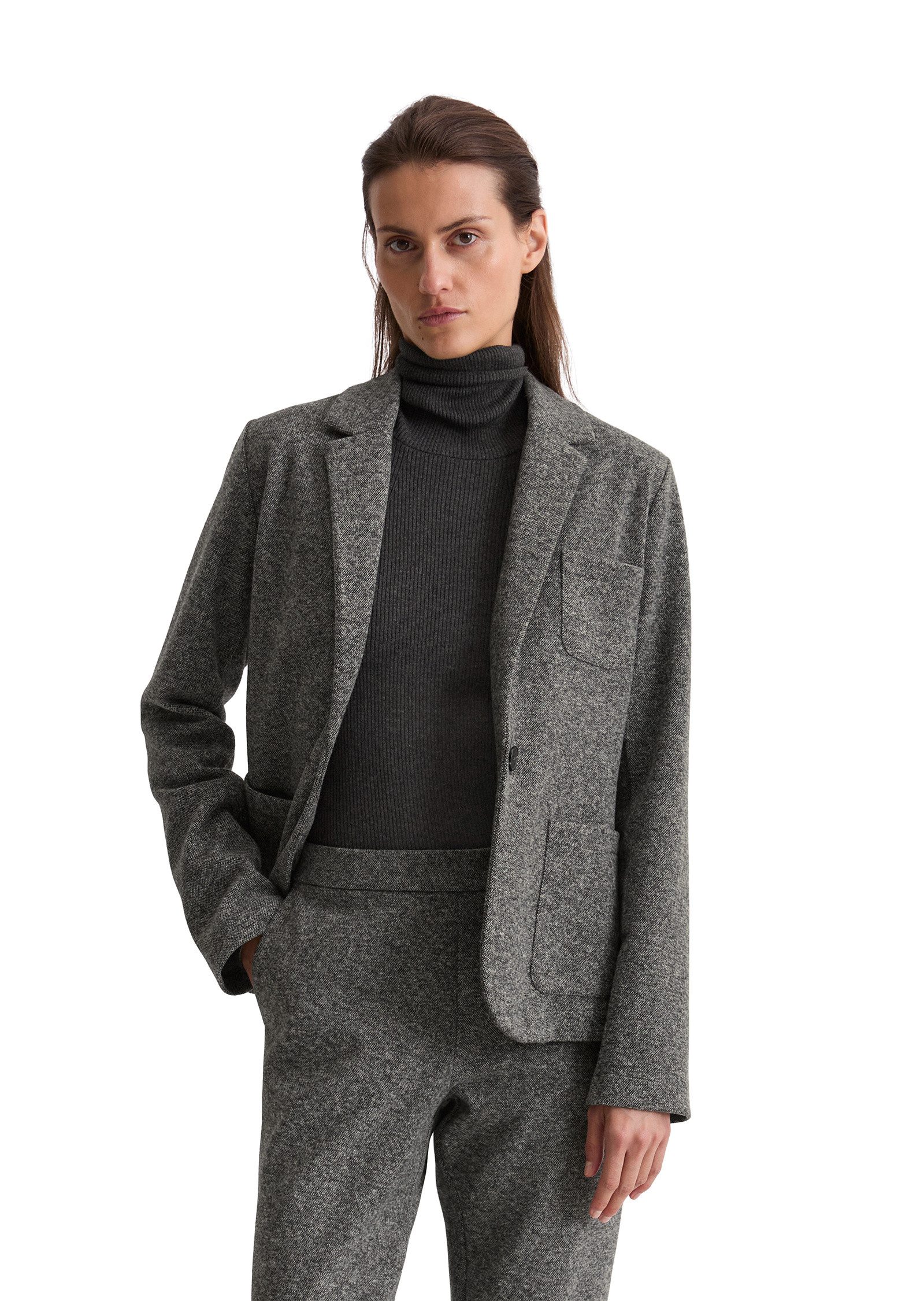 Marc O'Polo Jerseyblazer aus Organic Cotton-Mix günstig online kaufen