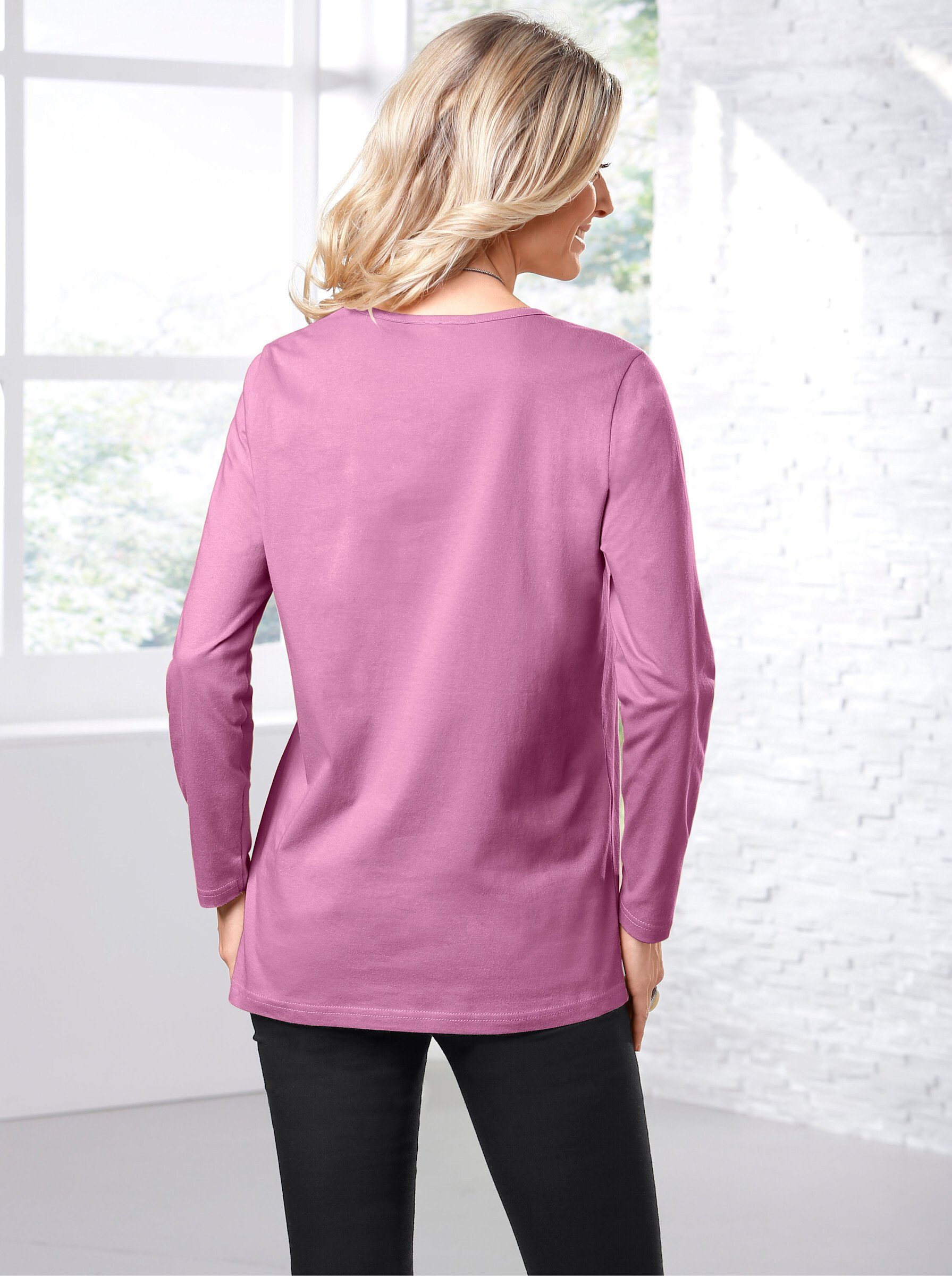 Sieh an! T-Shirt Shirt Langarm