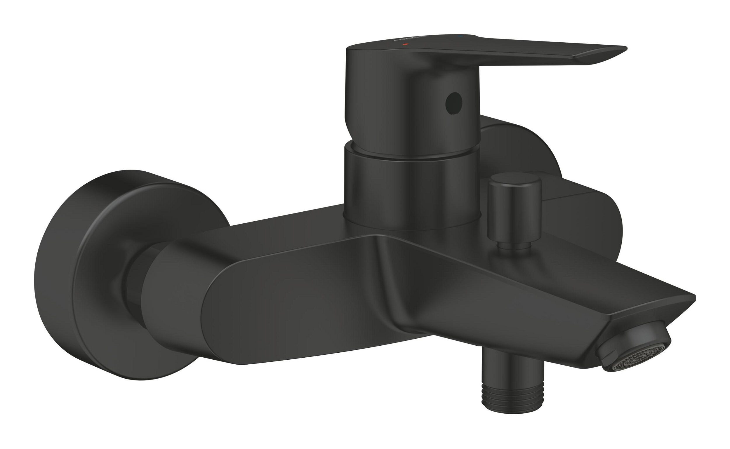 Grohe Badarmatur Start Einhand-Wannenbatterie Wandmontage - Mattschwarz