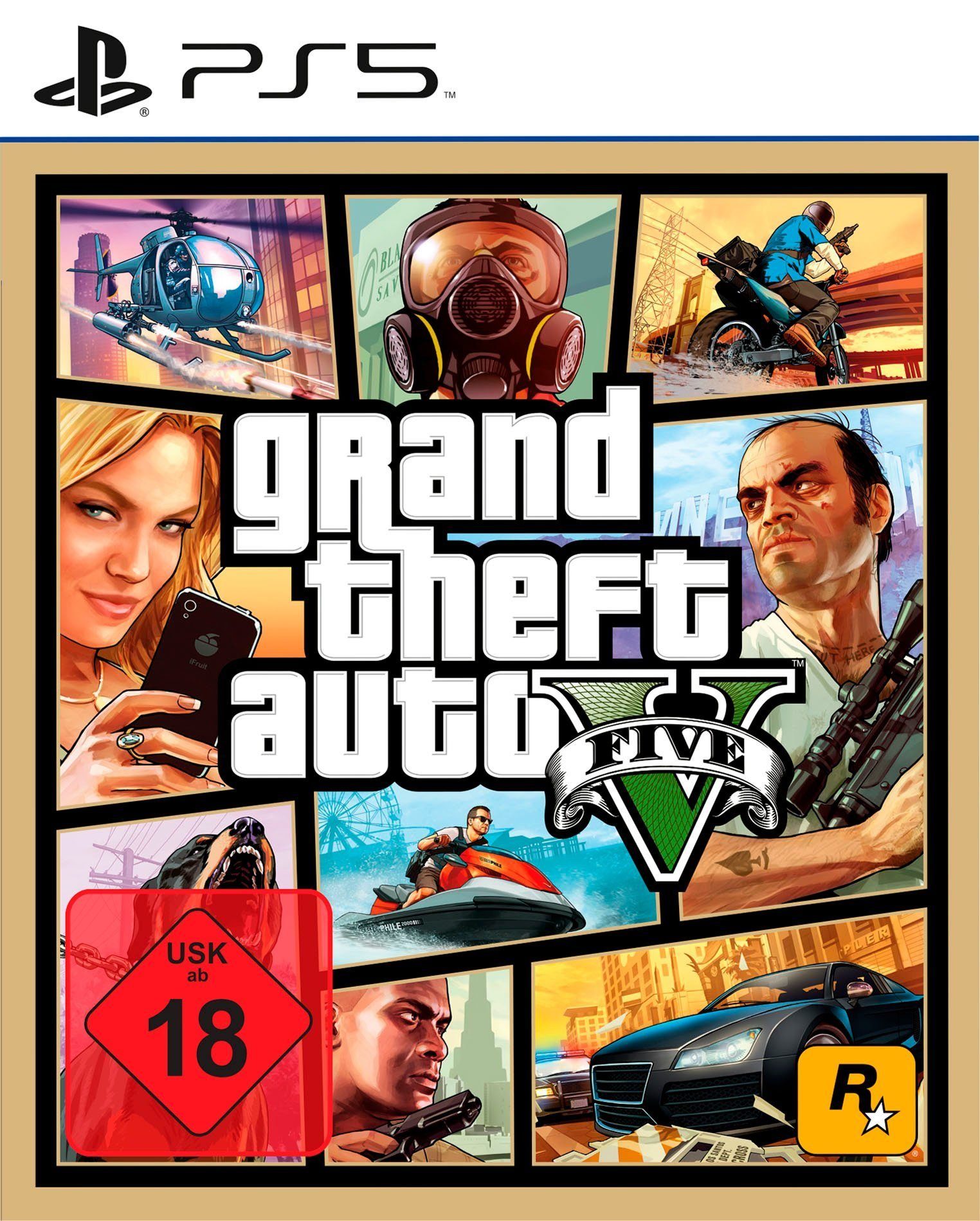 GTA V [ Grand Theft Auto 5 ] PlayStation 5, PS5