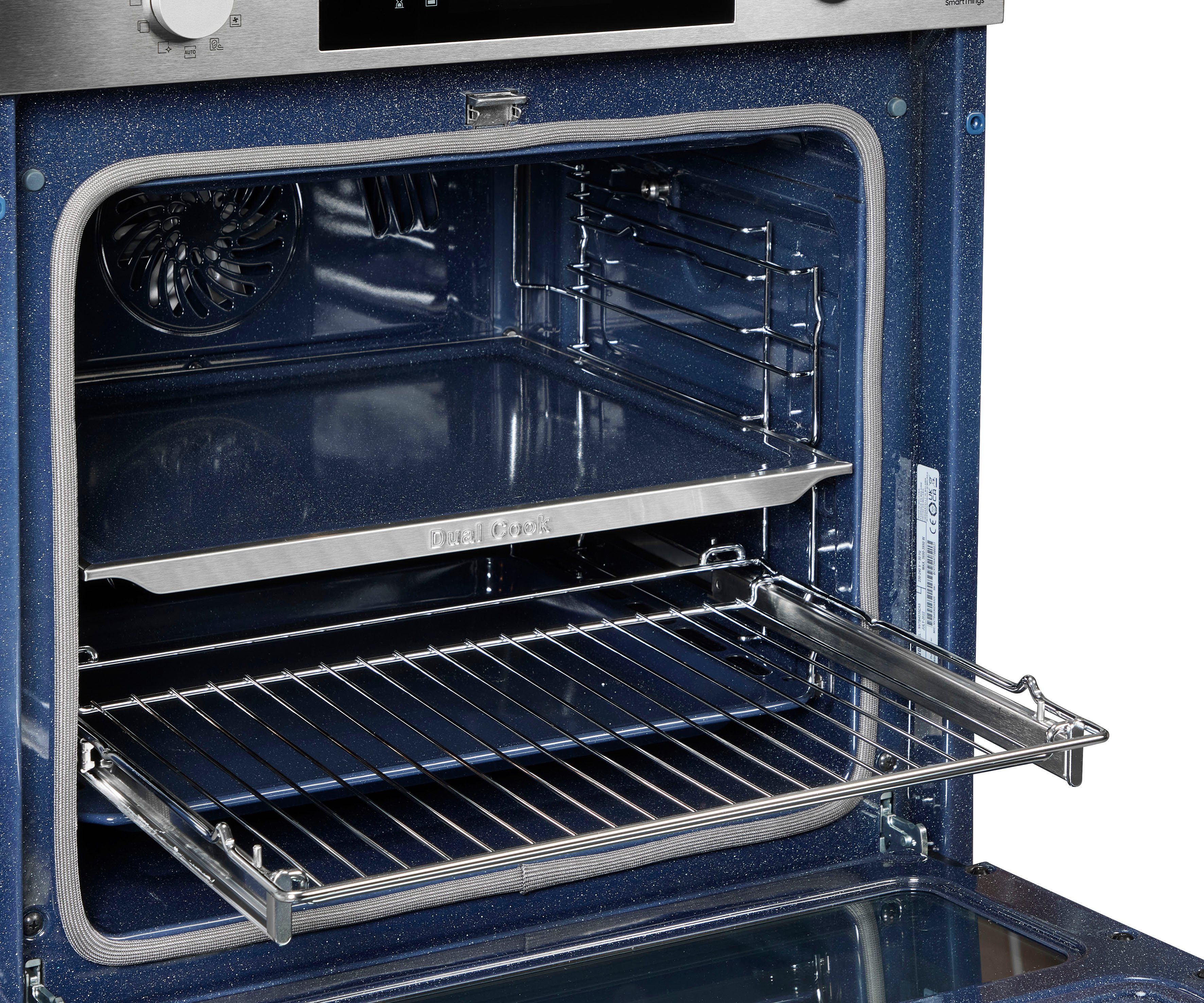 Zwei Flexibilität. Pyrolyse Flex Pyrolyse-Selbstreinigung, – Maximale Dual Ofen. NV7B4530ZAS, Cook Samsung Ein Garräume. Backofen