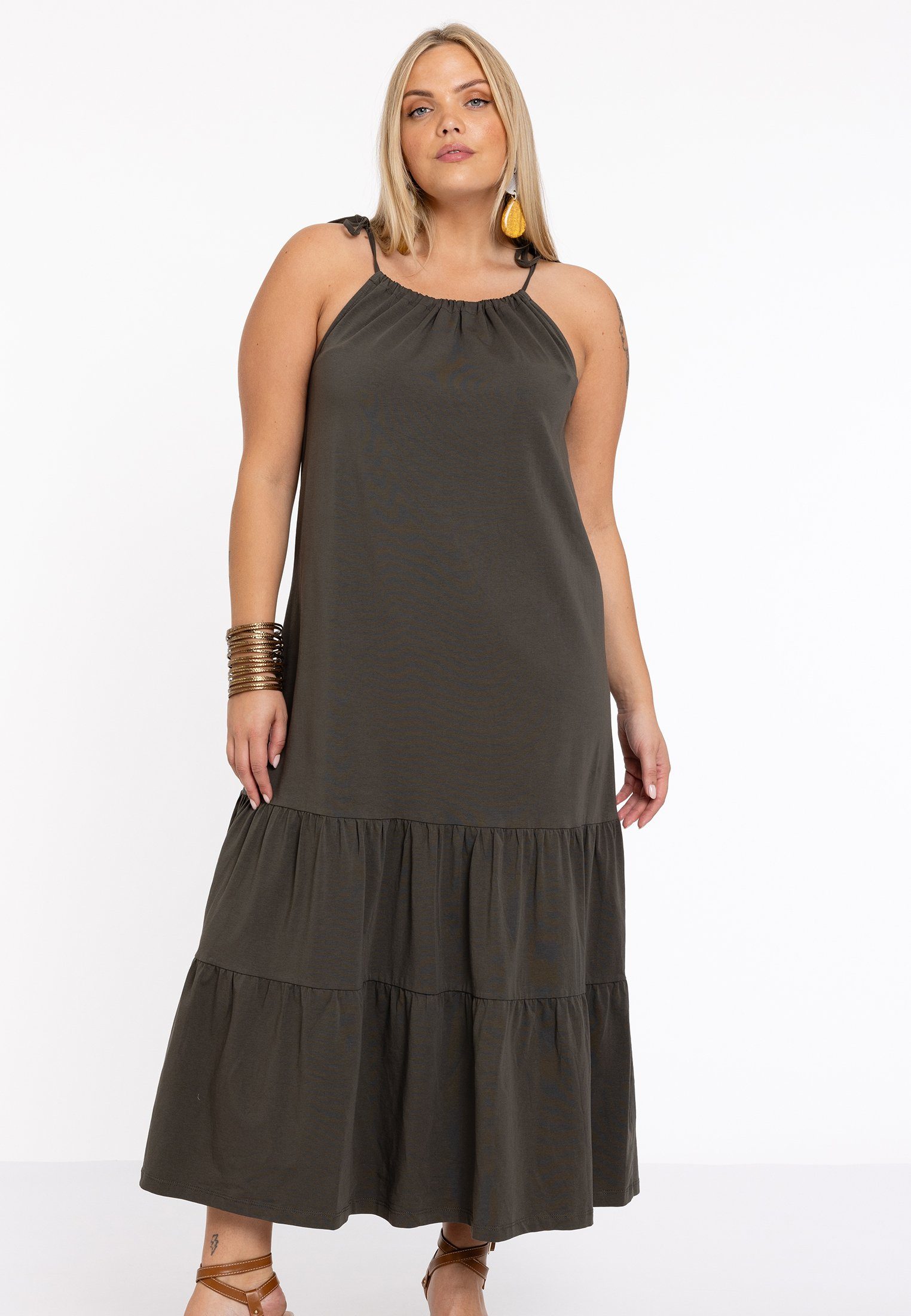 YOEK A-Linien-Kleid Damen Kleid Große Größen günstig online kaufen