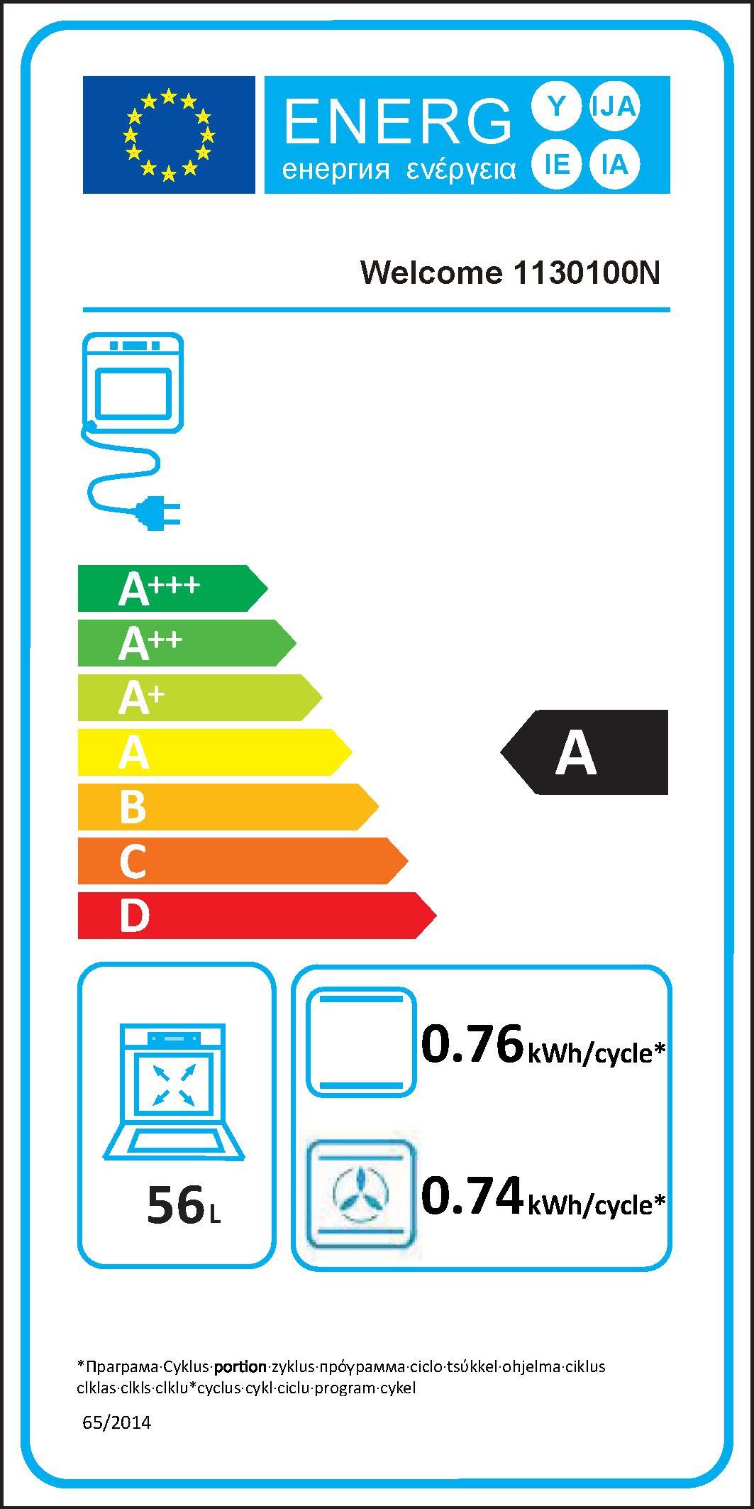 Energieeffizienzklasse: 