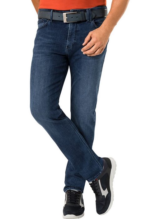 HENSON&HENSON Regular-fit-Jeans aus superflexiblem Material im klassischer 5-Pocket-Stil