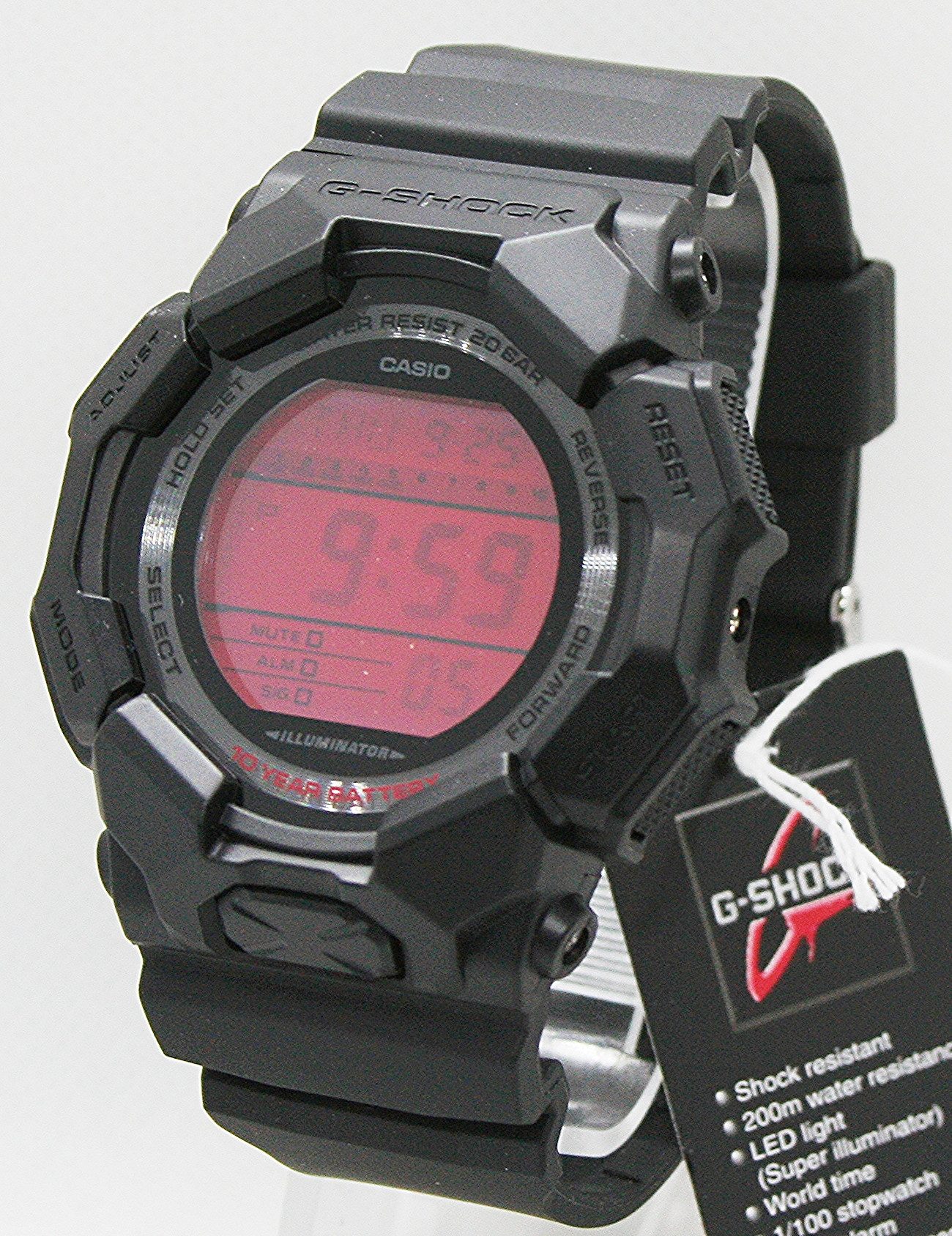CASIO G-SHOCK Digitaluhr Casio G Shock Herrenuhr GD-010BBR-1ER, (1-tlg)