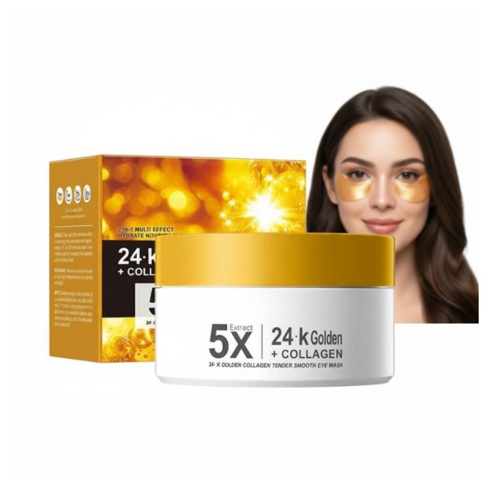 Montegoni Augenpads gegen Augenringe und Schwellungen, Anti Aging, Beruhigende, Augenmaske, 60 Stück Augen Pads, Augenpflege Pads gegen Falten, Augenmaske Anti-Falten Wirkung