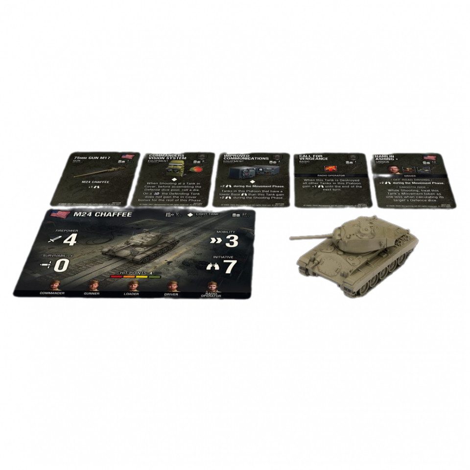 Galeforce Nine Spiel, World of Tanks - Wave 6 - American (M24 Chaffee)
