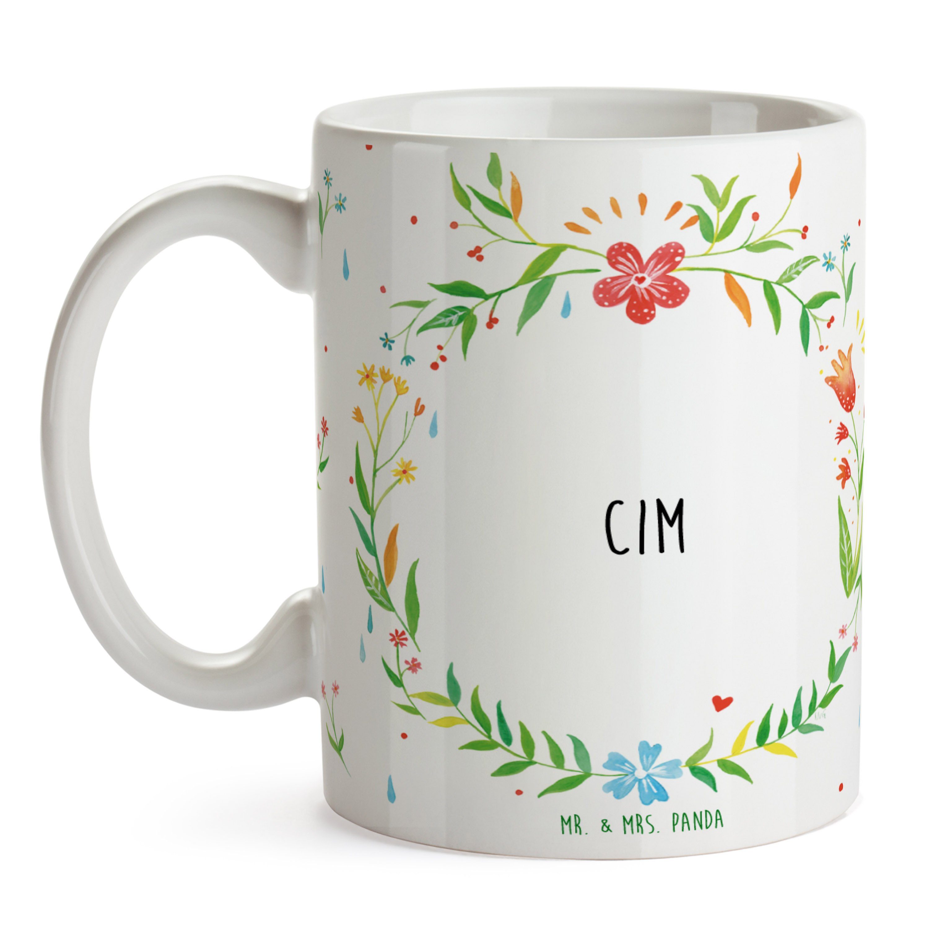Cim Tasse, Geschenk, Motive, & Büro Tasse Teetasse, Tasse - Mr. Mrs. Becher, Kaffeetas, Panda Keramik