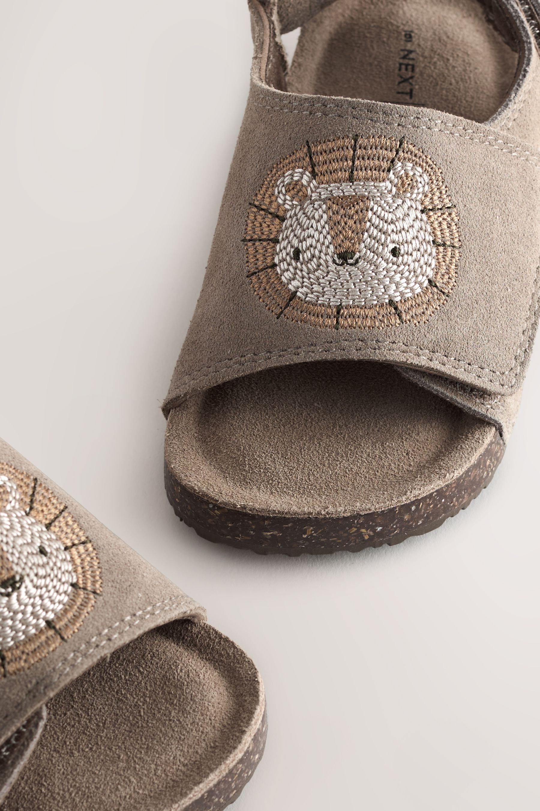 Next Slider-Sandalen mit Klettverschluss Badepantolette (1-tlg)