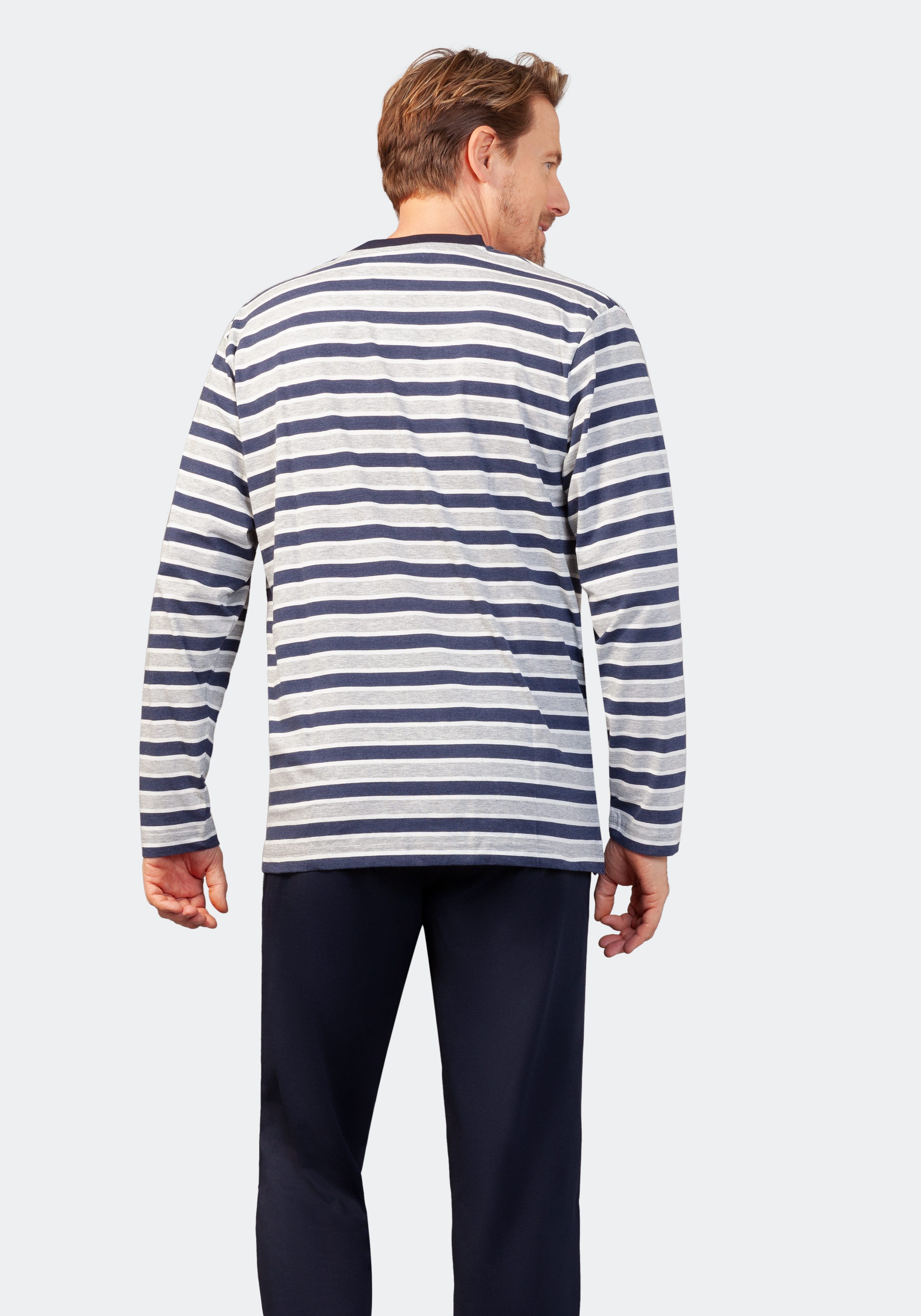 Hajo Pyjama Hajo, Schlafanzug Klima-Komfort 53638 günstig online kaufen