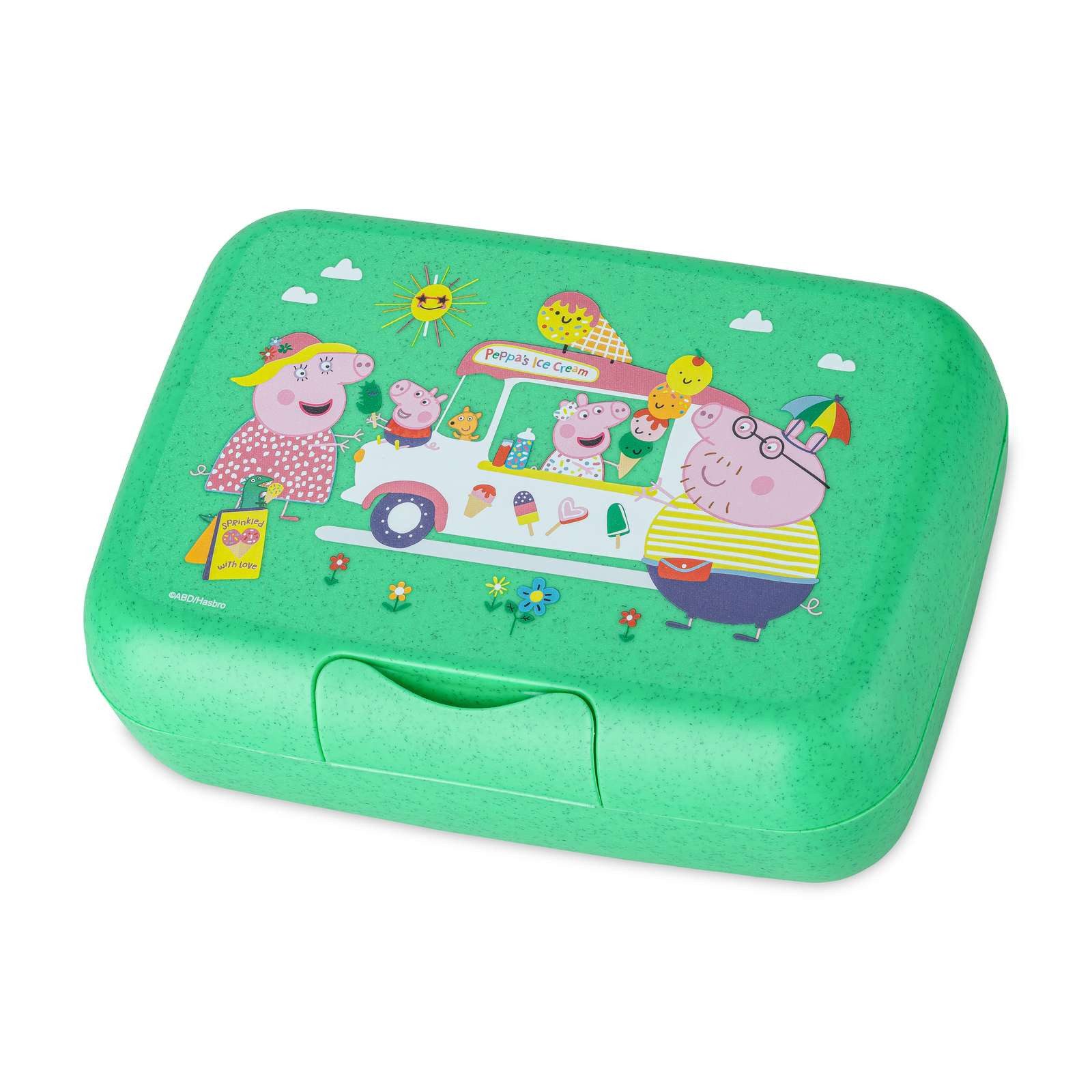KOZIOL Lunchbox Brotdose mit kleinem Behälter Candy L Peppa Pig Pop, KOZIOL, Kunststoff, (einzeln, einzeln)