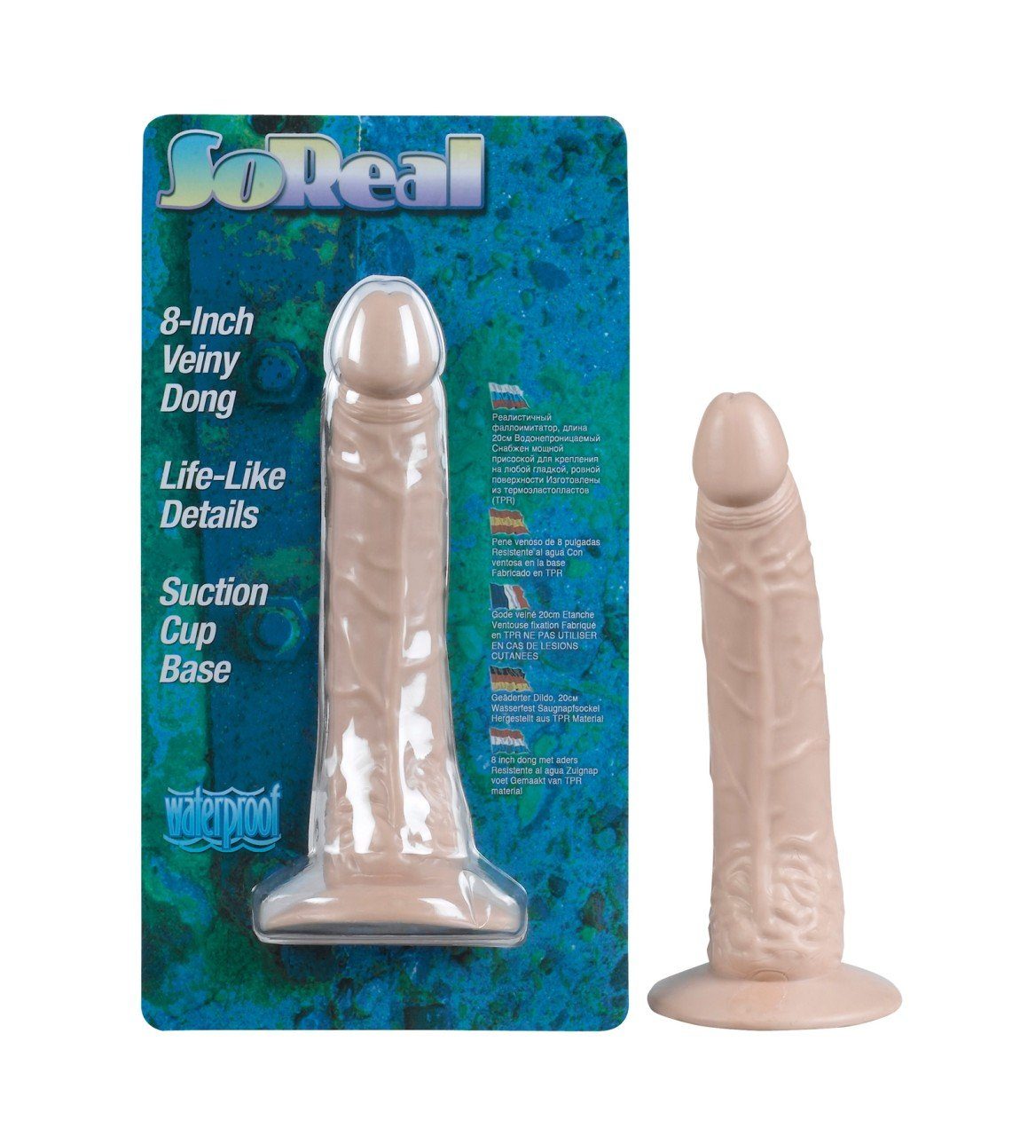 SO Creations Natürliche für Creations,Dildos Form,Import-S Cup with Dong Dildo REAL Toys Suction (L,XL), Veiny - Seven Alle,Dildos,Seven