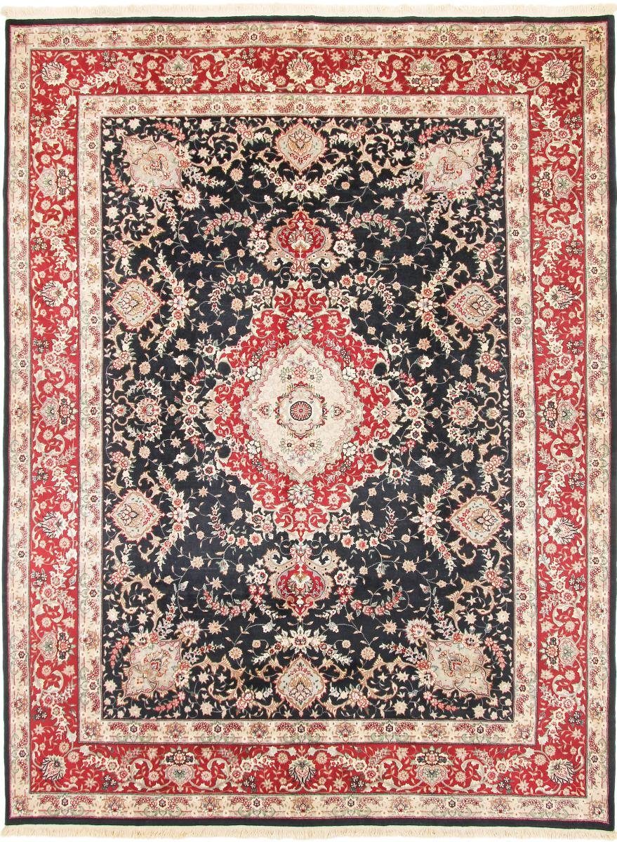 Orientteppich Isfahan 289x386 Handgeknüpfter Orientteppich, Nain Trading, rechteckig, Höhe: 15 mm