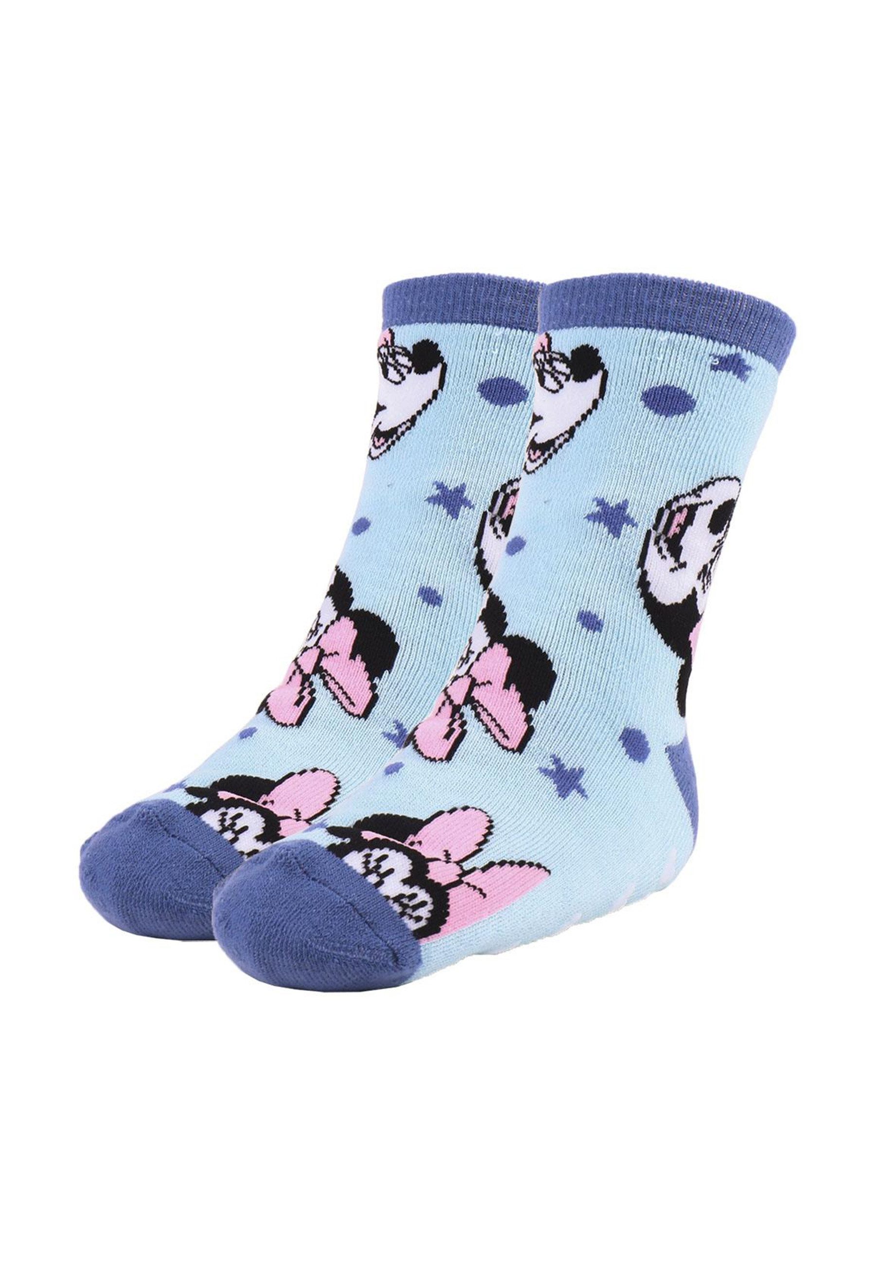 Disney ABS-Socken Anti-Rutsch-Socken 2 Stück Minnie (Set)