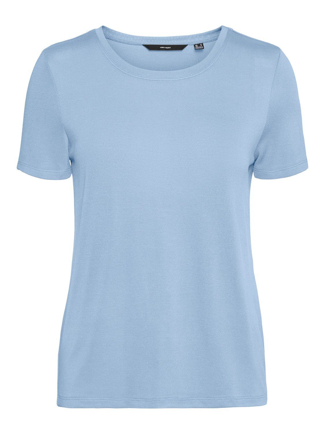 Vero Moda T-Shirt VMFLOWY Bell Blue mit 10265009 Stretch (1-tlg)