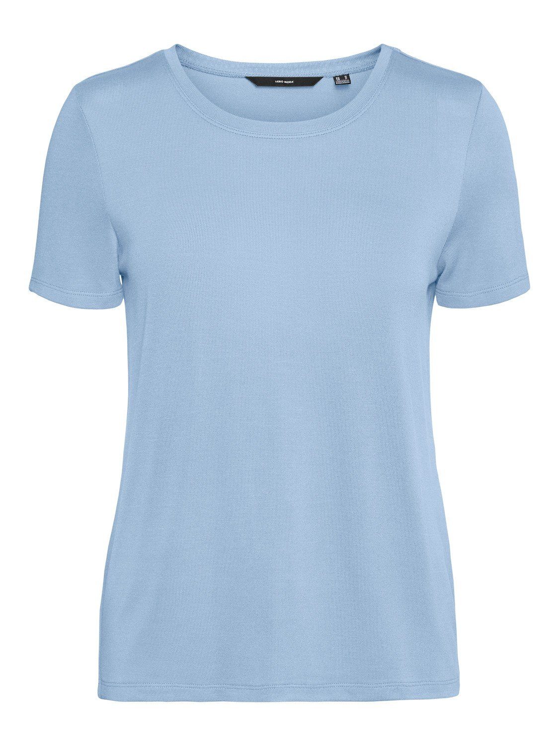 Vero Moda T-Shirt VMFLOWY (1-tlg) mit Stretch Blue Bell 10265009