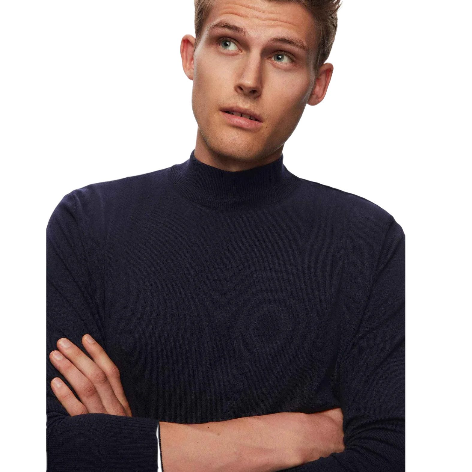 D'S DAMAT Sweater D'S DAMAT Half Fisherman Strickmode, Modische Herrenpullo günstig online kaufen