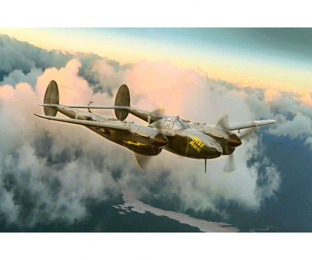 Italeri Modellbausatz Italeri 1:72 US P-38J Lightning