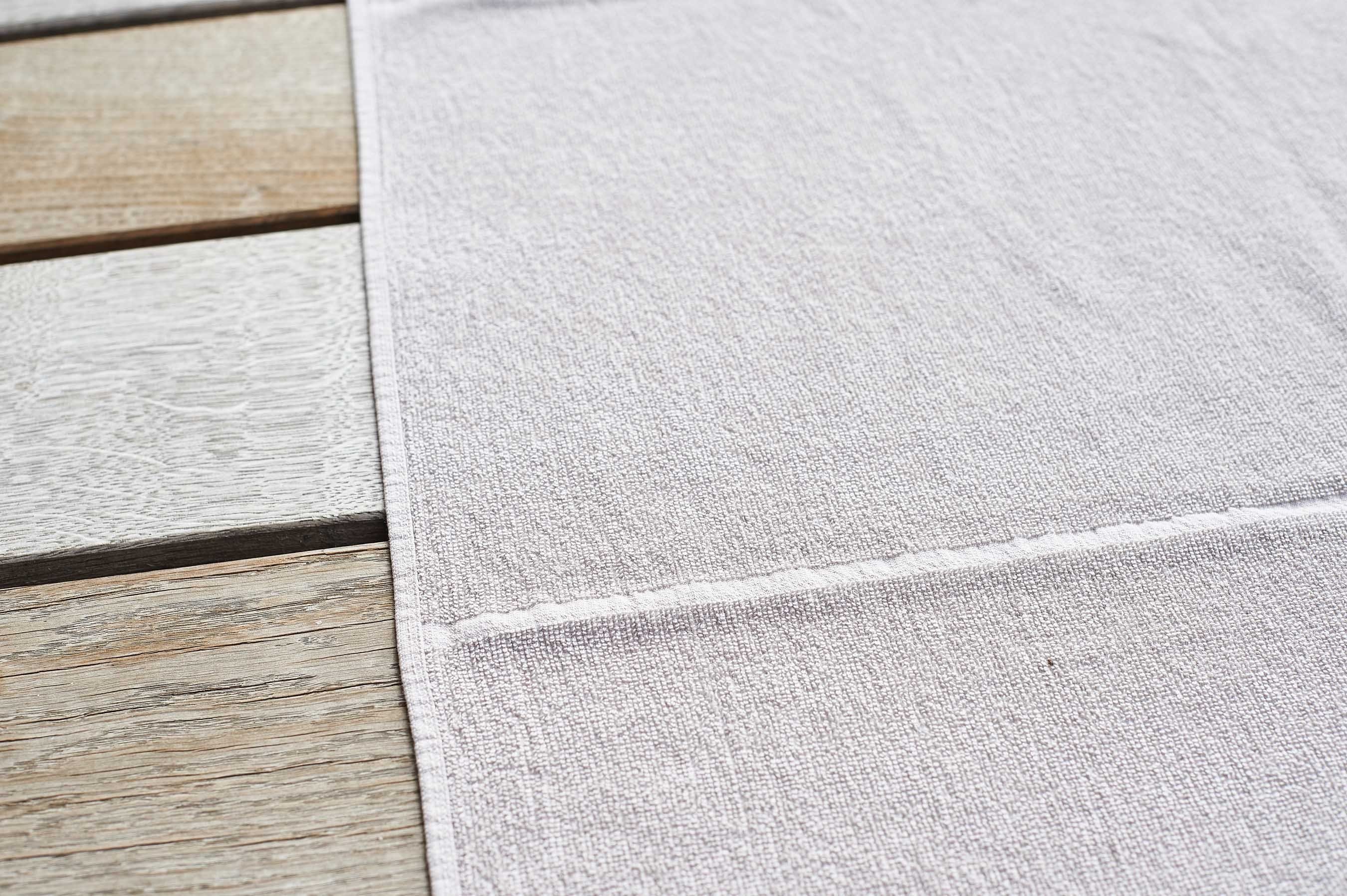Bio-Baumwolle 100% Tilda, taupe Handtücher Handtücher lavie aus
