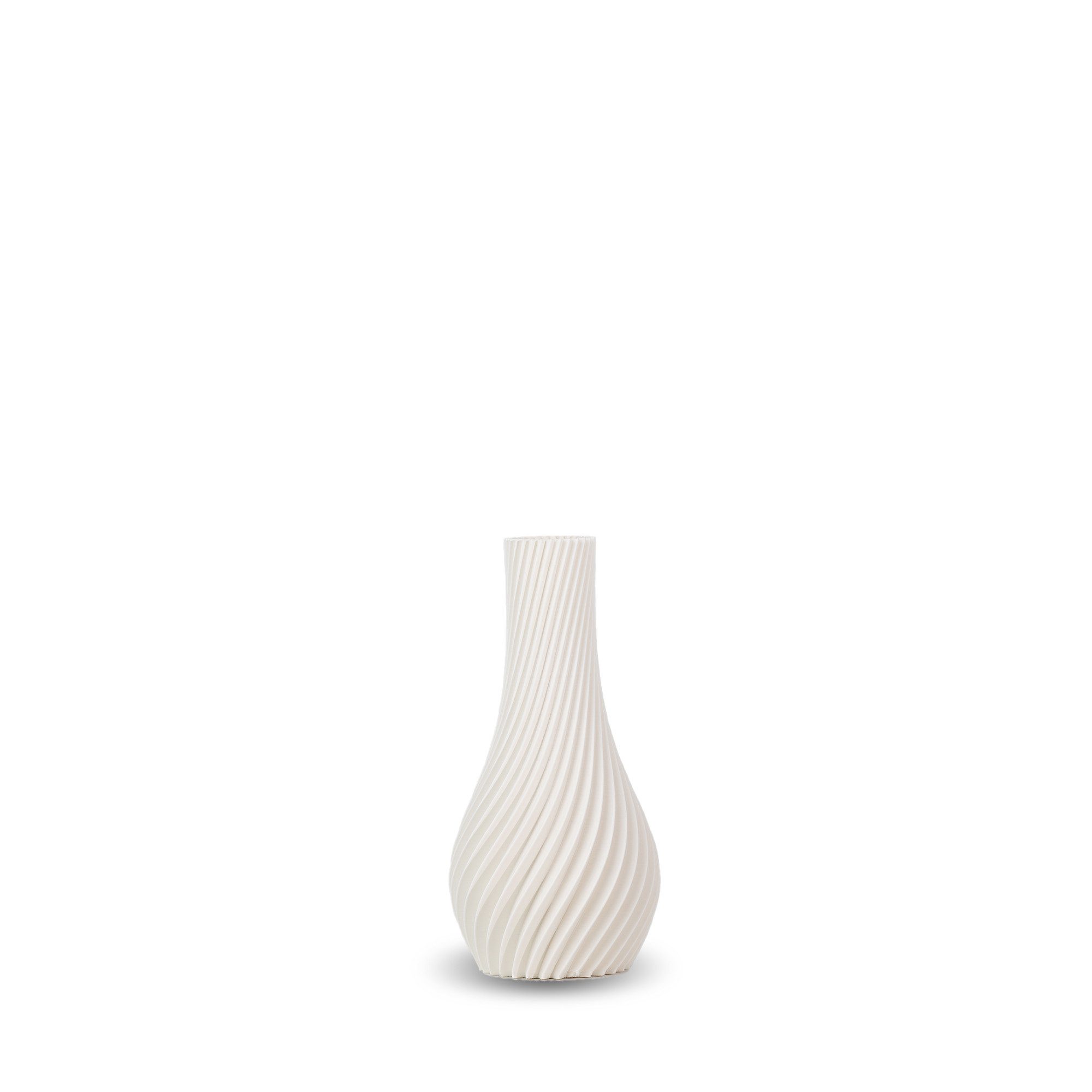 natumo Tischvase Vase Longi Weiß 12 cm