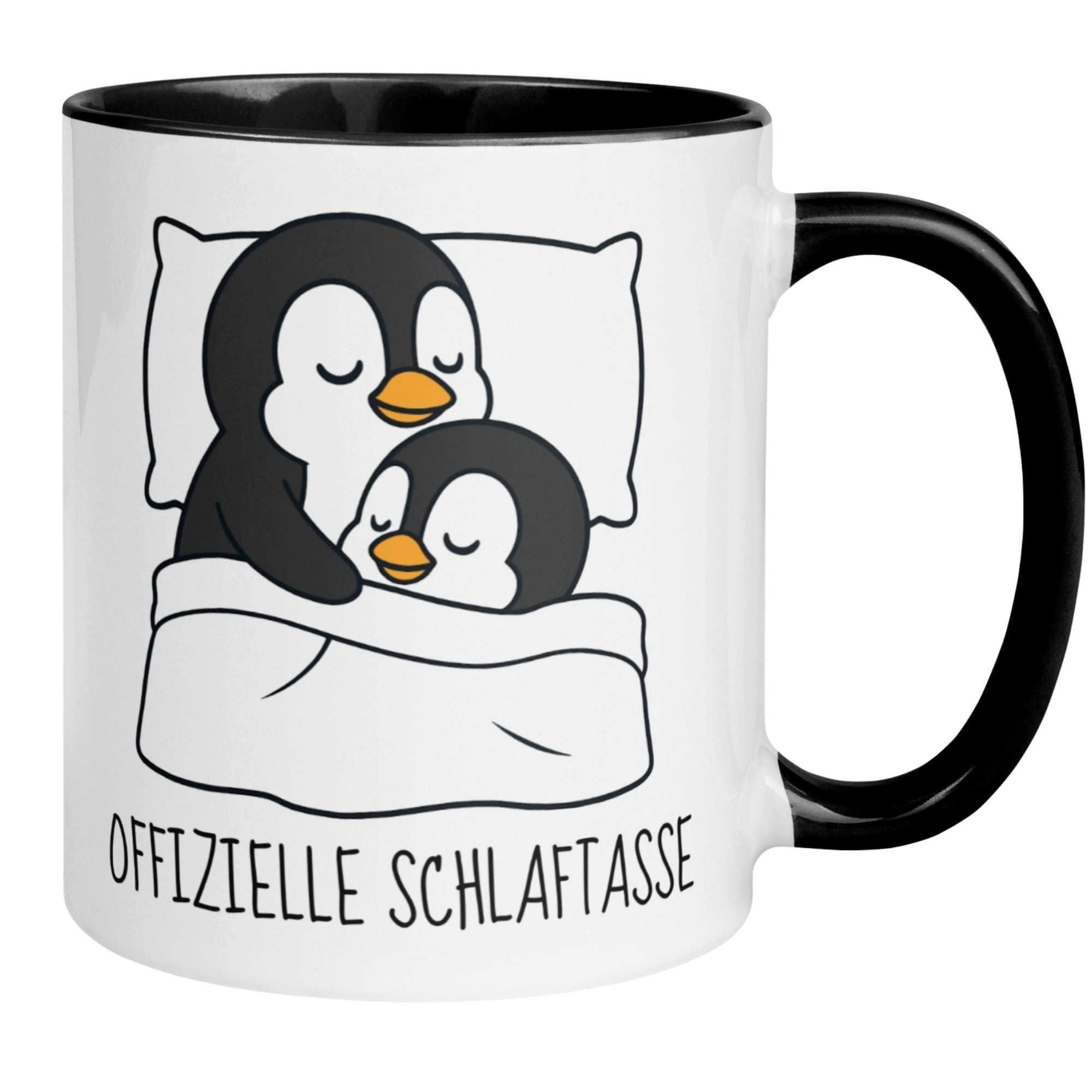 Momentals Tasse Pinguin – Offizielle Schlaftasse – lustiges Geschenk für Schlafanzug, Gratis Versand · Links-&Rechtshänder · Spülmaschinenfest