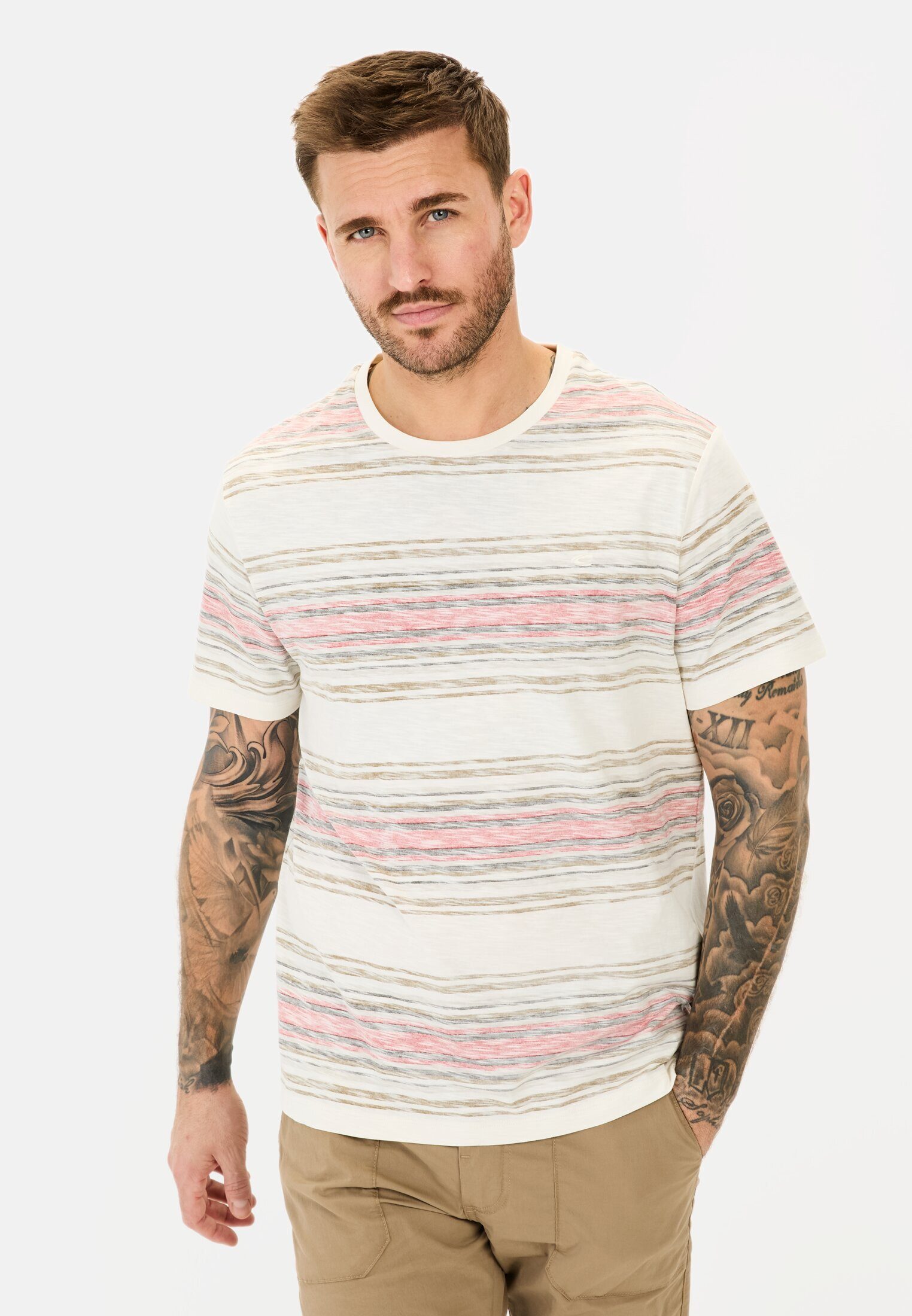 camel active T-Shirt aus Baumwolle günstig online kaufen