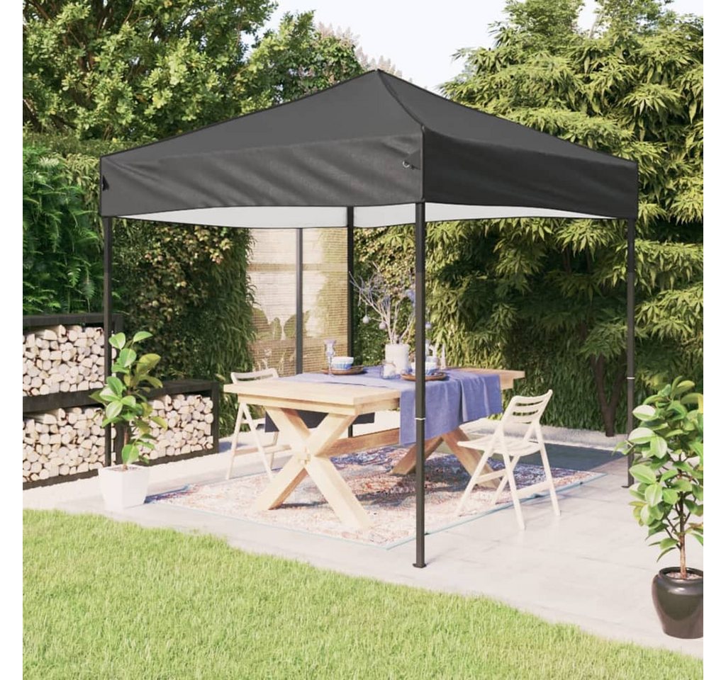 Thumbnail - vidaXL Pavillon Partyzelt Faltbar Anthrazit 3x3 m Garten Pavillon