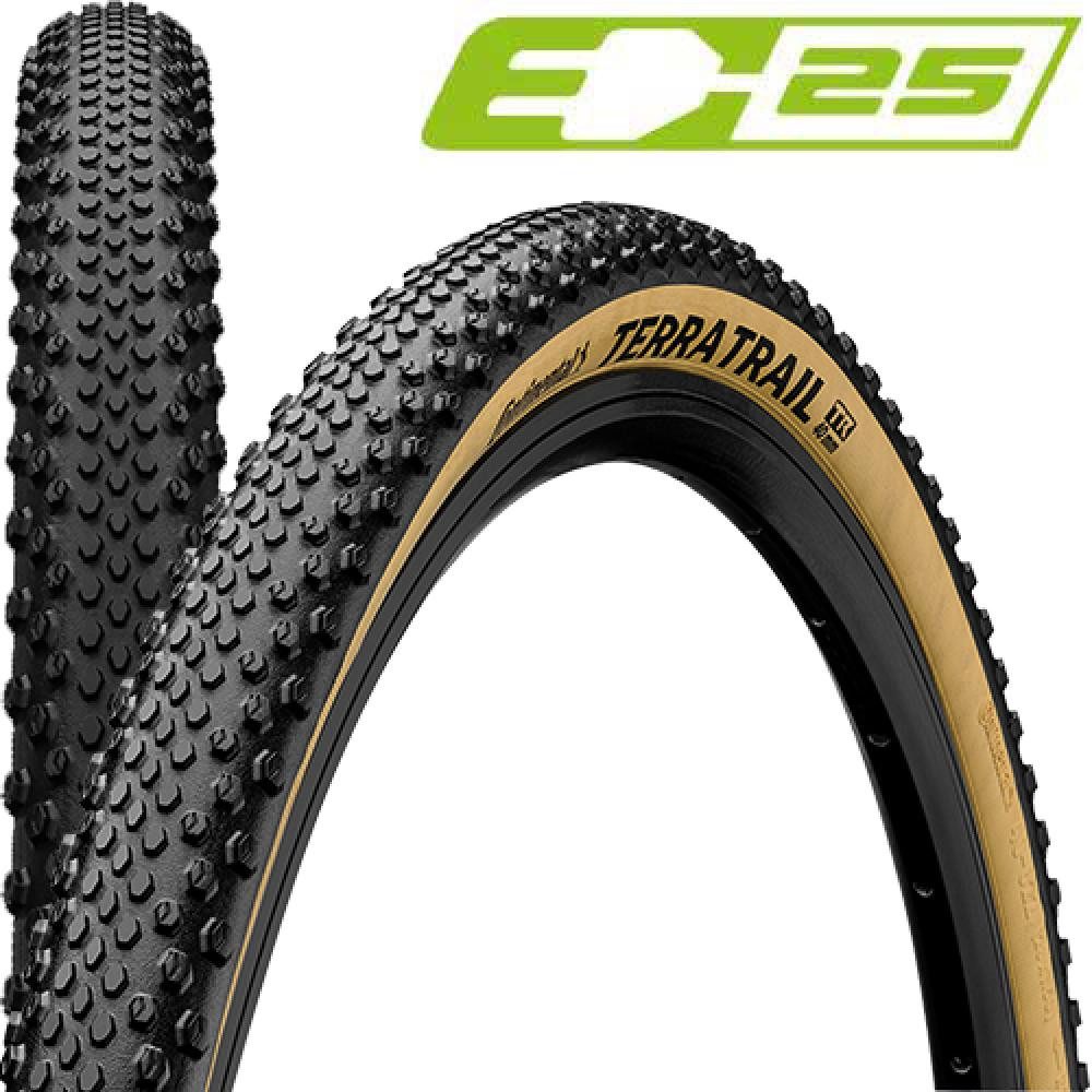 CONTINENTAL Fahrradreifen Continental Reifen Terra Trail 27.5x1.75" 47-584 schwarz/creme TLR E-2