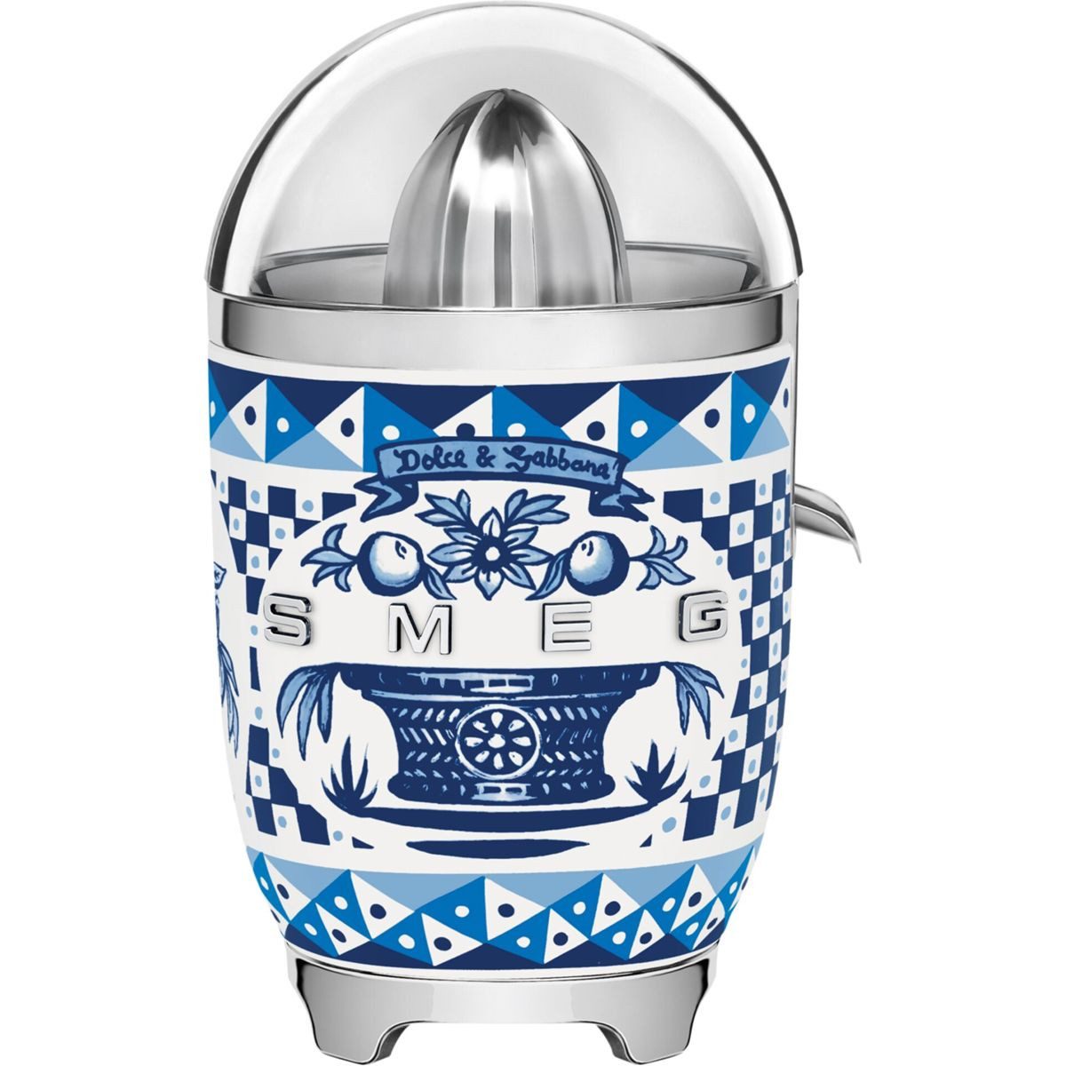 Smeg Zitruspresse CJF01DGBEU Dolce&Gabbana Zitruspresse blu